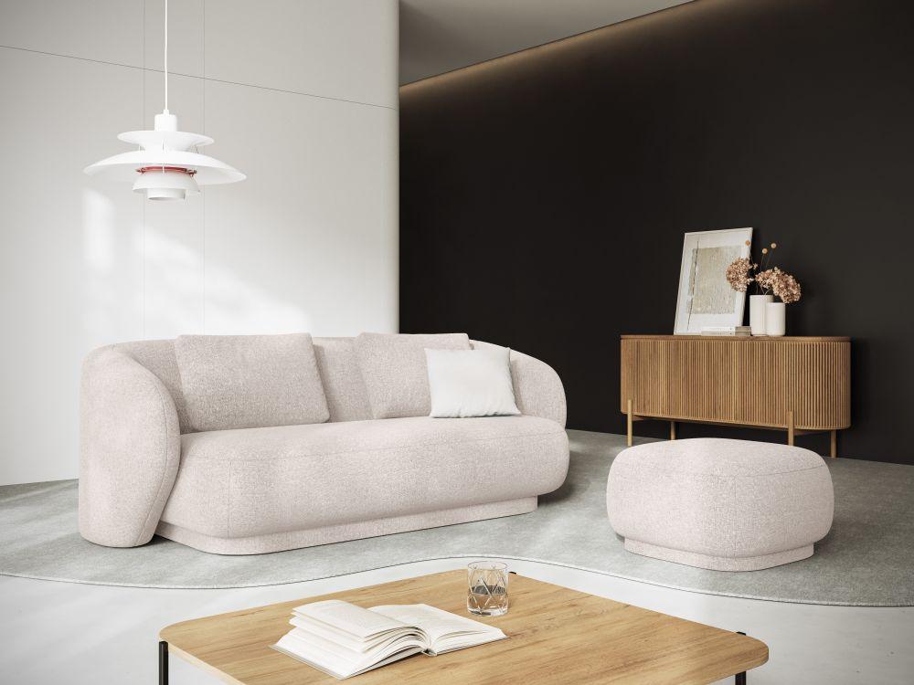 Sofa 2-osobowa CAMDEN beżowy szenil Cosmopolitan Design Eye on Design