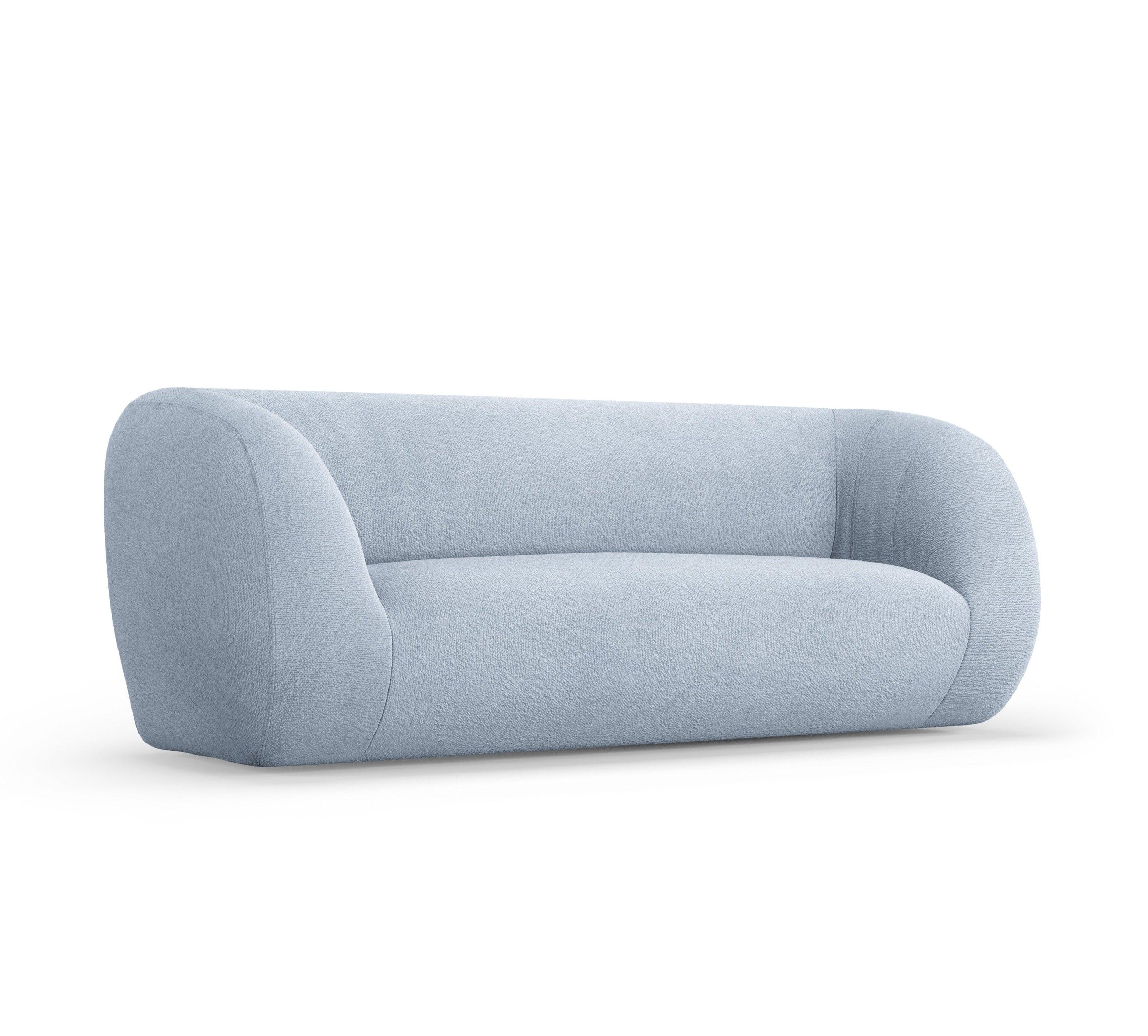 Sofa 2-osobowa ESSEN jasnoniebieski boucle Cosmopolitan Design Eye on Design