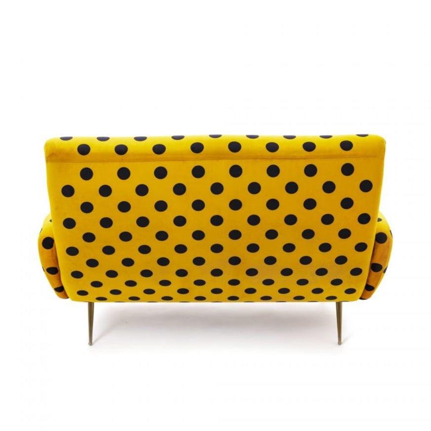 Sofa 2-osobowa SHIT żółty Seletti Eye on Design