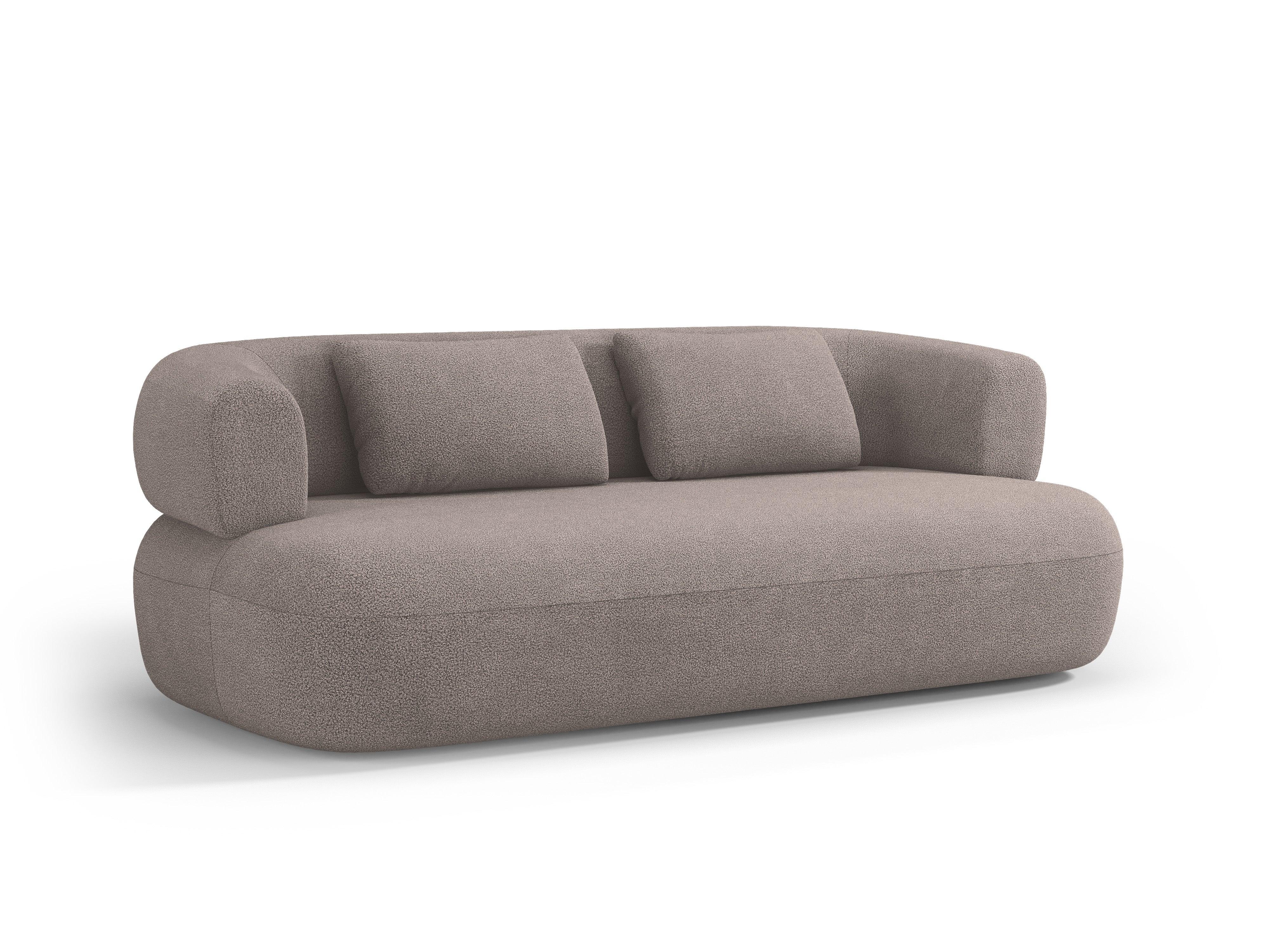 Sofa 3-osobowa ALDRIN jasnobrązowy boucle Windsor & Co Eye on Design