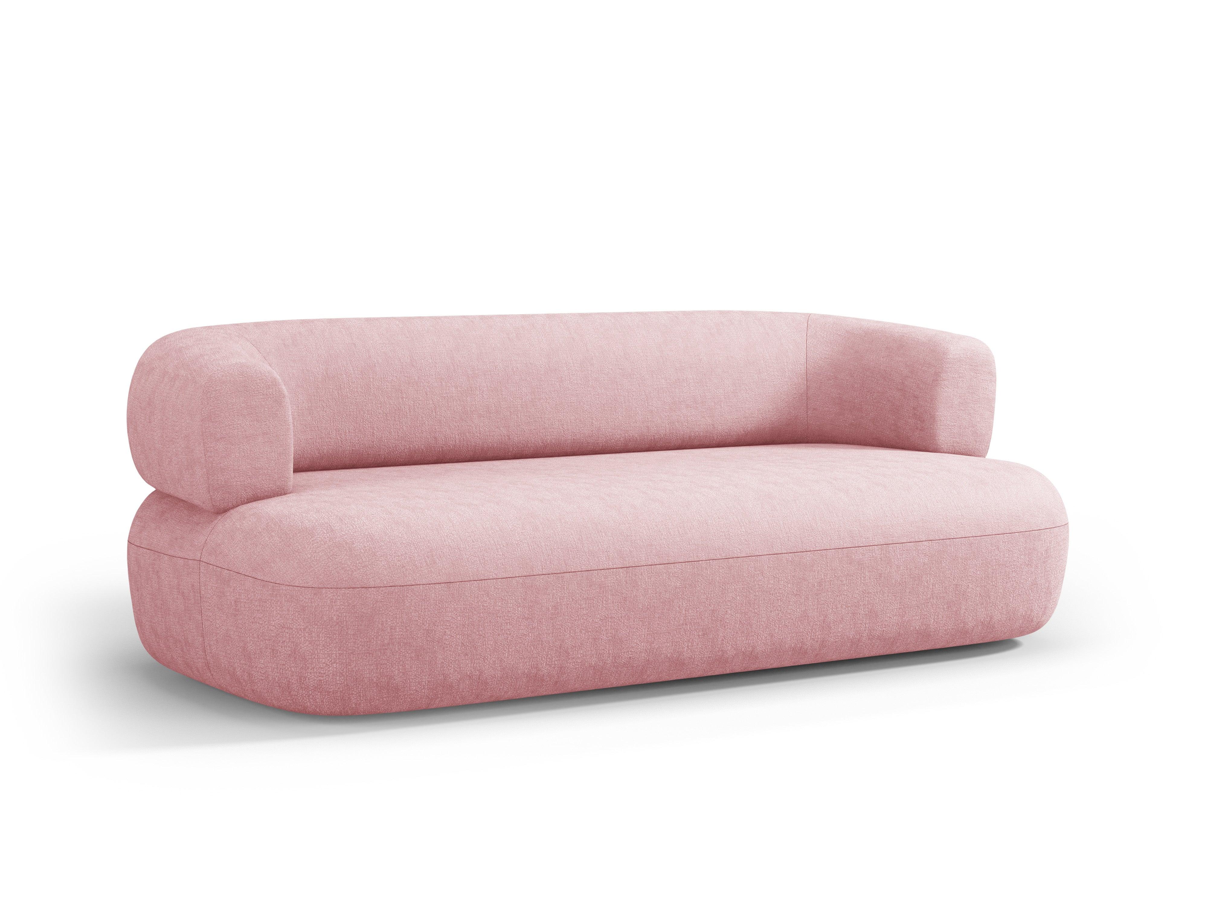 Sofa 3-osobowa ALDRIN różowy szenil Windsor & Co Eye on Design