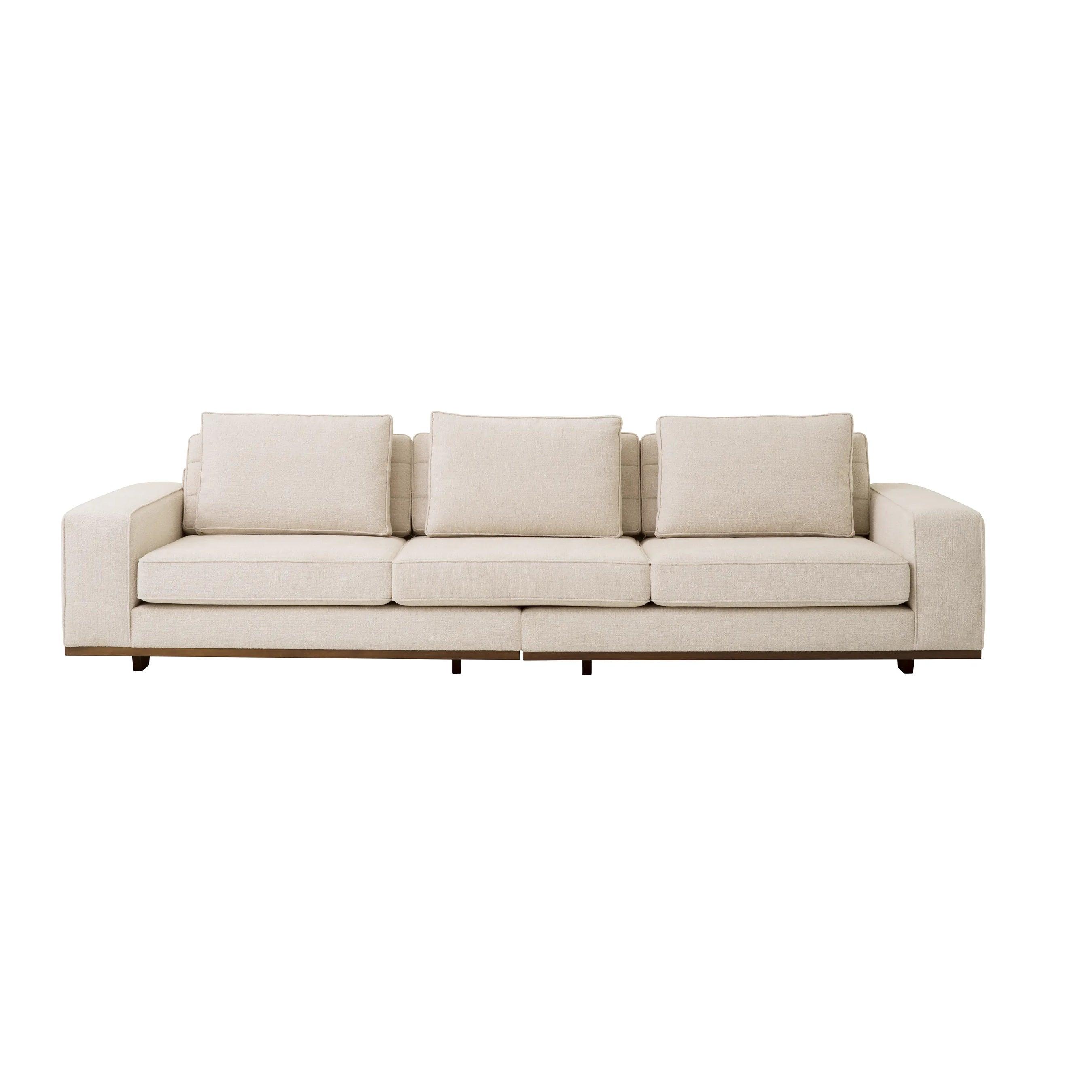Sofa 3-osobowa AURORA beżowy Eichholtz Eye on Design