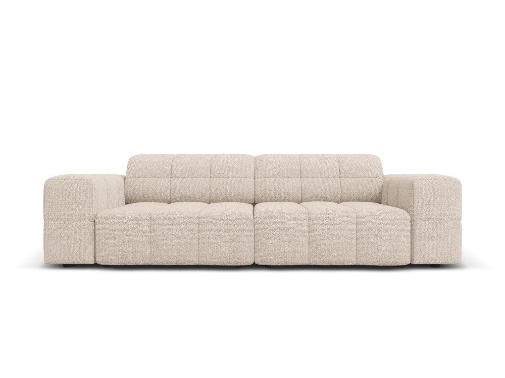 Sofa 3-osobowa CHICAGO beżowy szenil Cosmopolitan Design Eye on Design