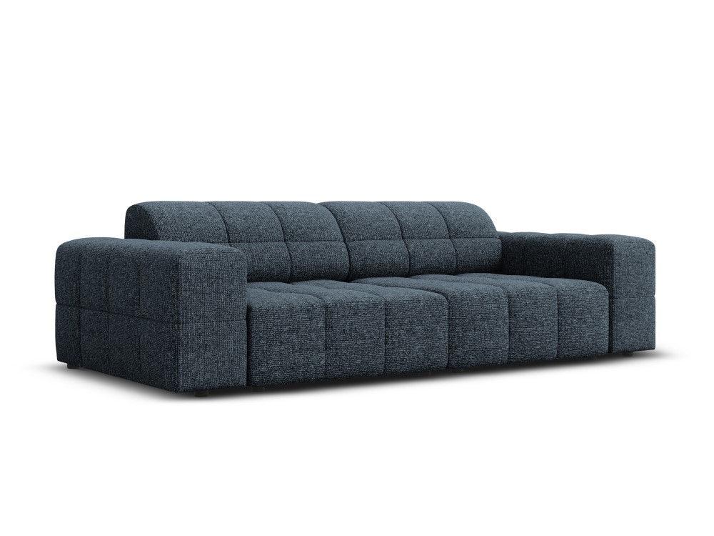 Sofa 3-osobowa CHICAGO niebieski szenil Cosmopolitan Design Eye on Design
