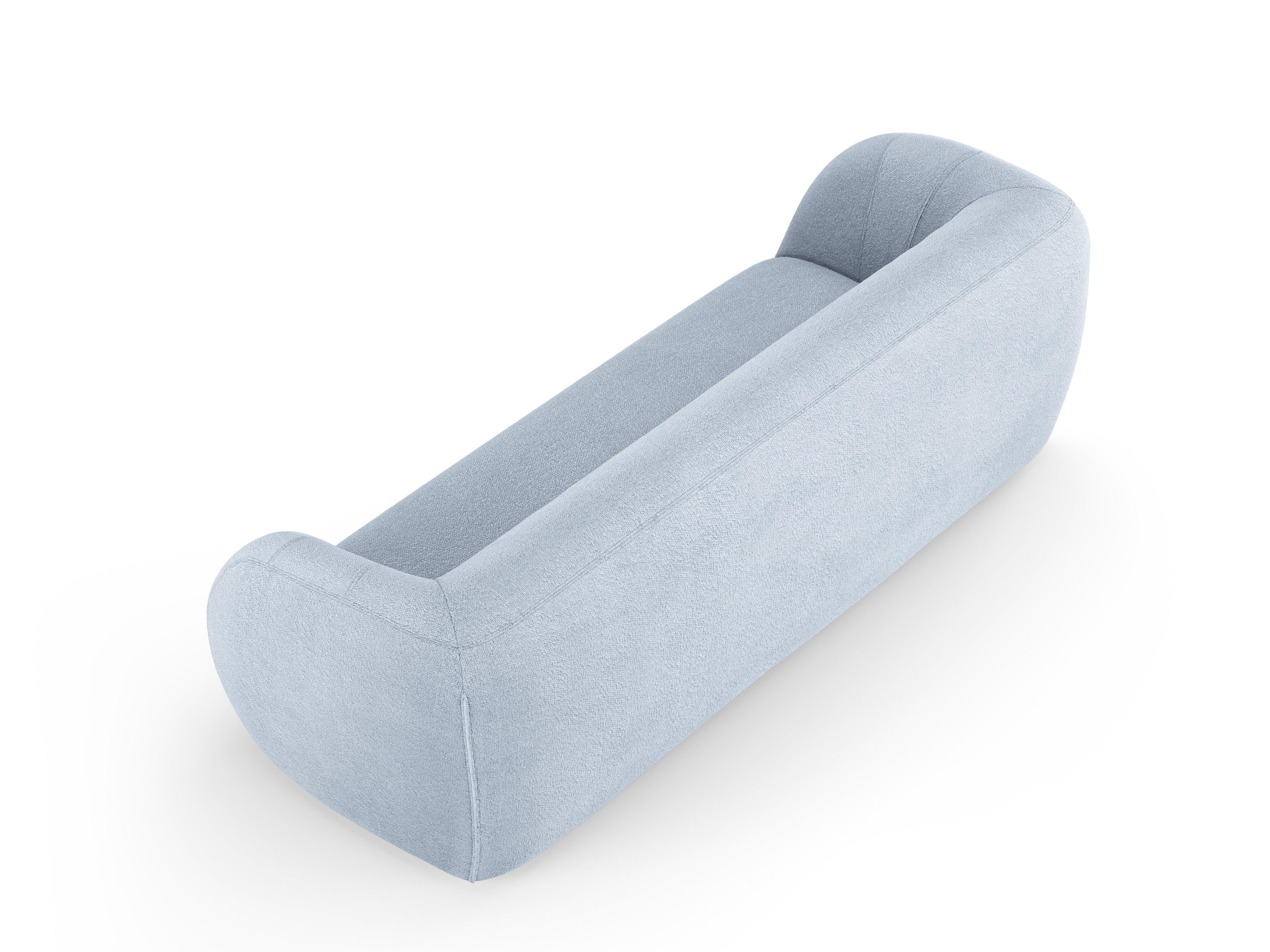 Sofa 3-osobowa ESSEN jasnoniebieski boucle Cosmopolitan Design Eye on Design