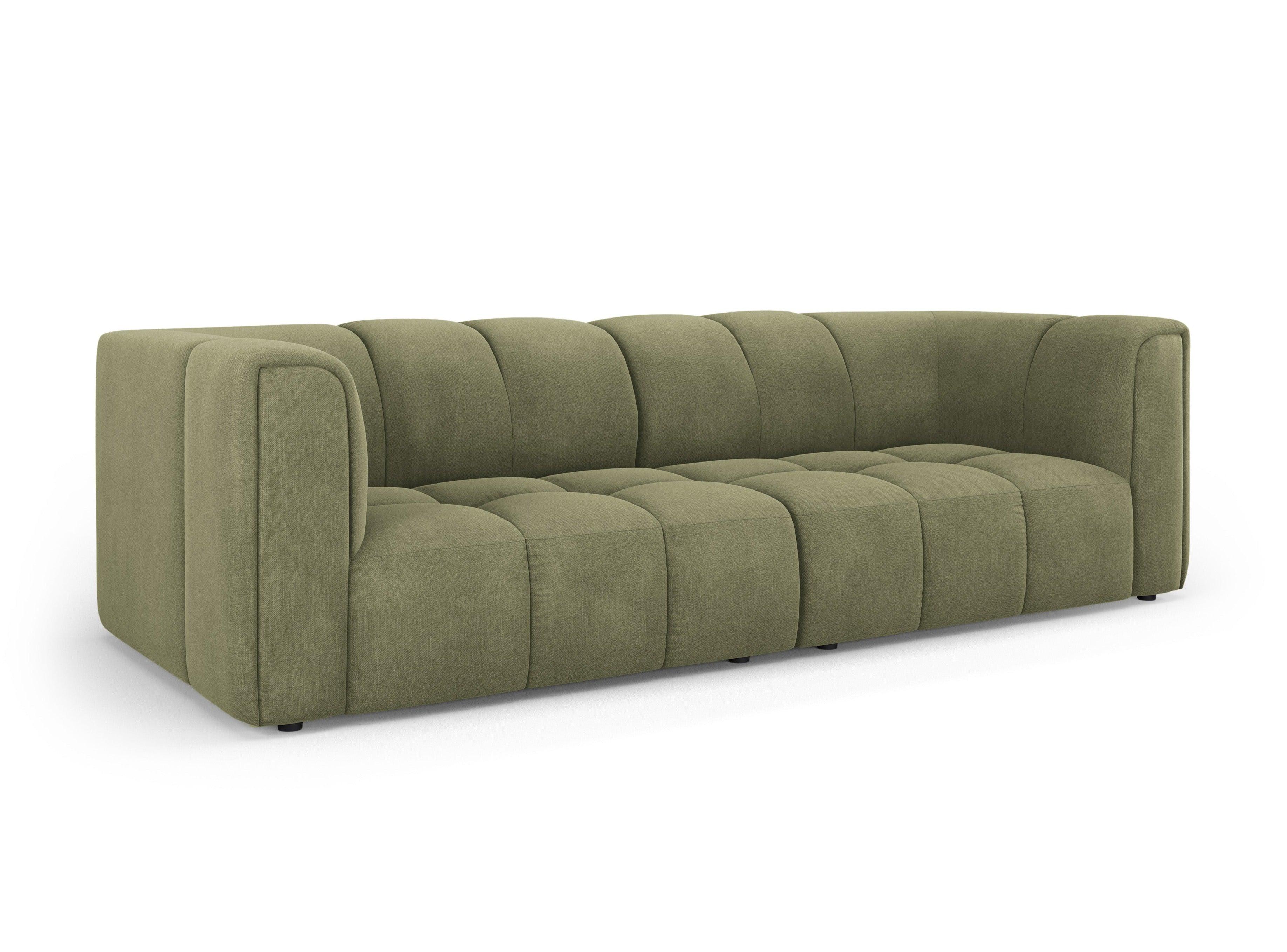 Sofa 3-osobowa FRANCESCA jasnozielony szenil Milo Casa Eye on Design