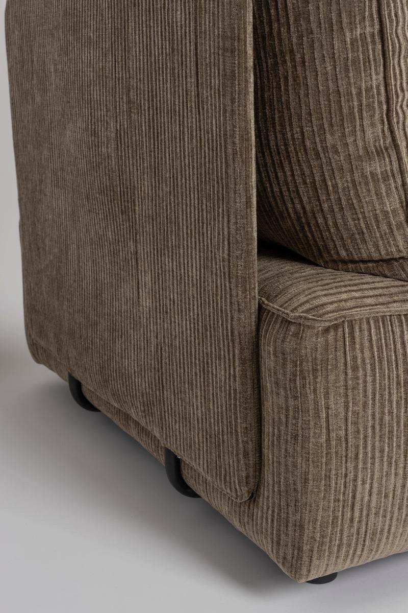 Sofa 3-osobowa HUNTER oliwkowy Zuiver Eye on Design