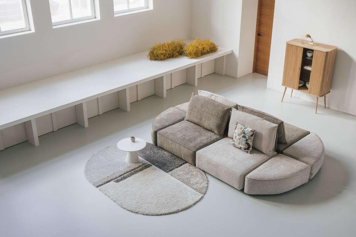 Sofa 3-osobowa HUNTER oliwkowy Zuiver Eye on Design