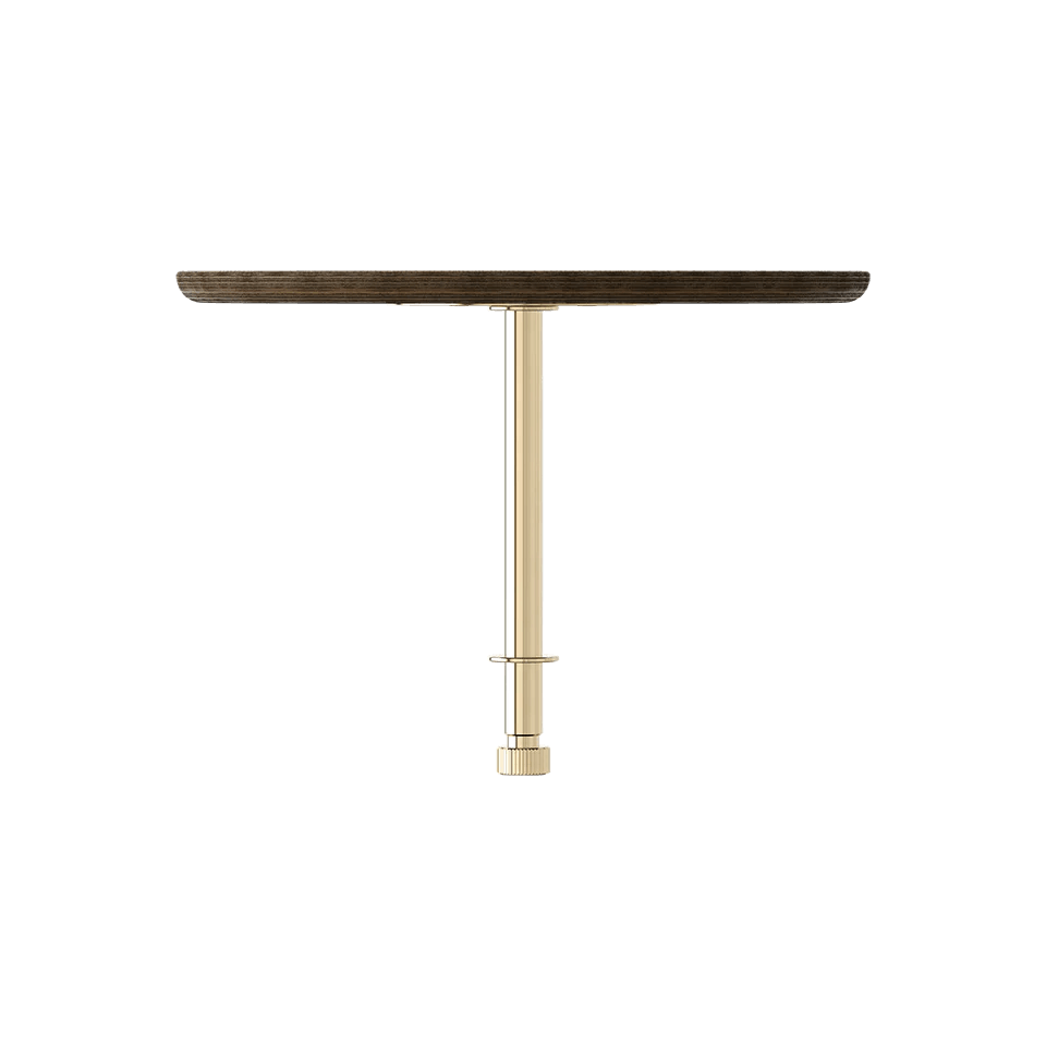 Sofa 3-osobowa LOUNGE AROUND karmelowy z ciemnym dębem UMAGE Eye on Design