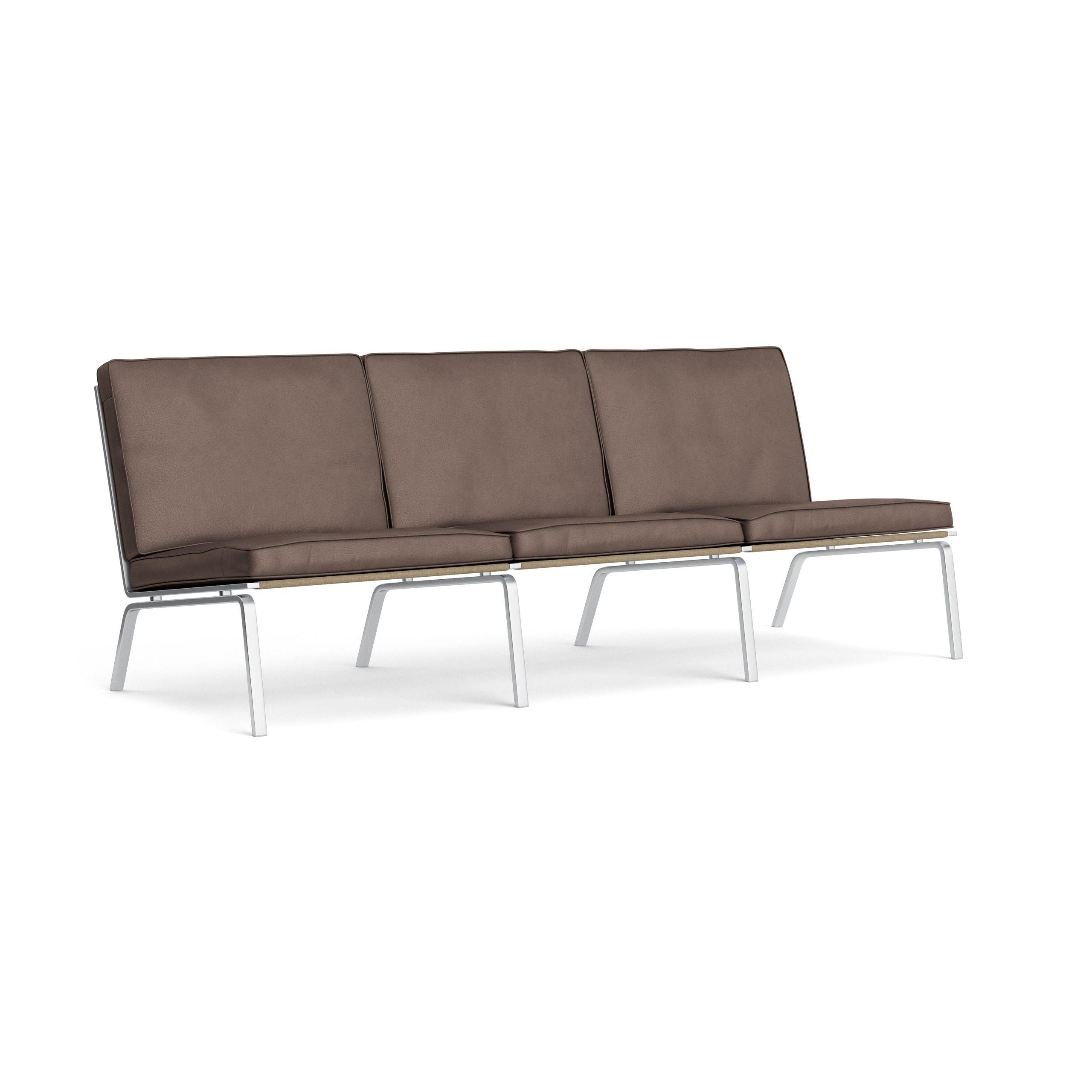 Sofa 3-osobowa MAN ciemnobrązowy NORR11 Eye on Design