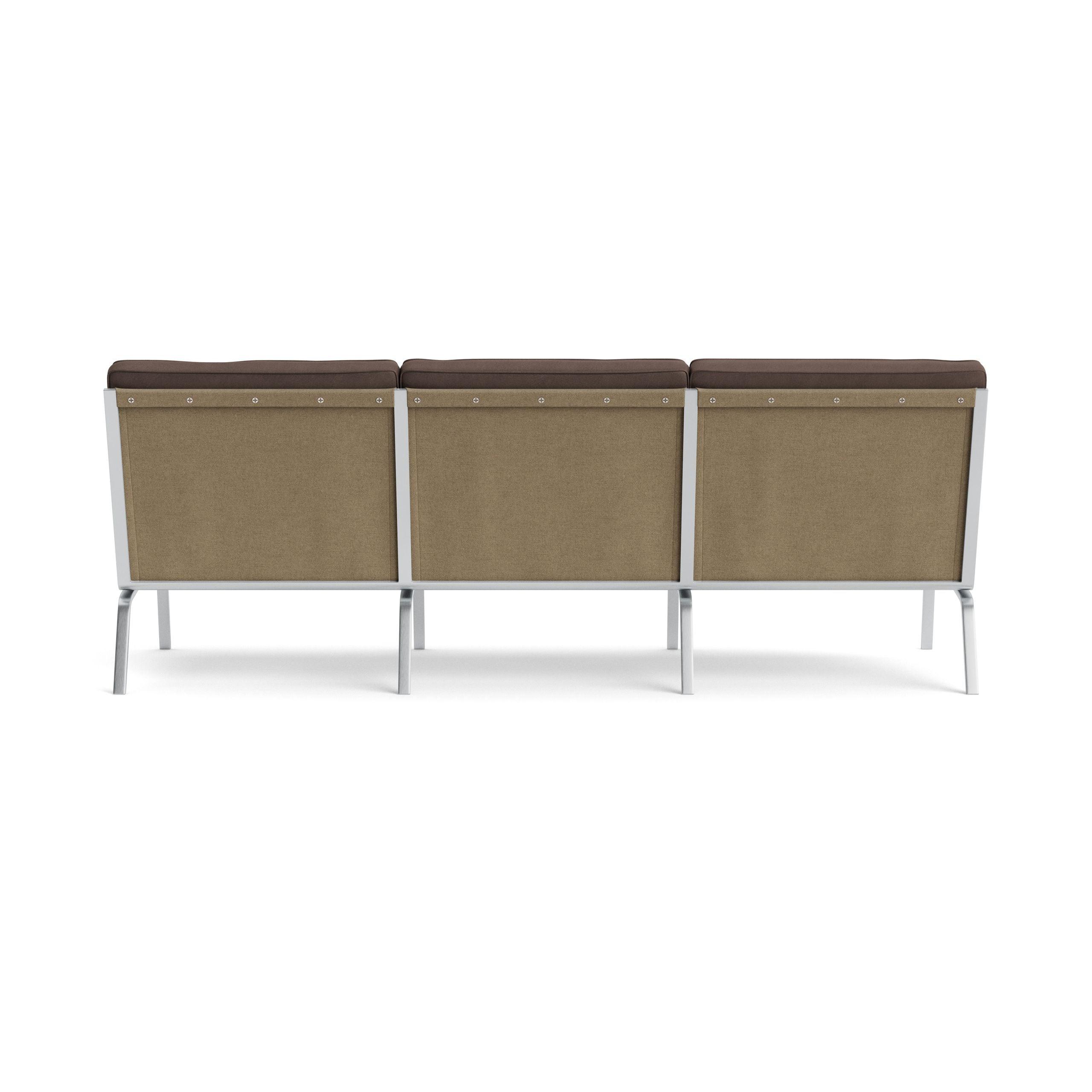 Sofa 3-osobowa MAN ciemnobrązowy NORR11 Eye on Design
