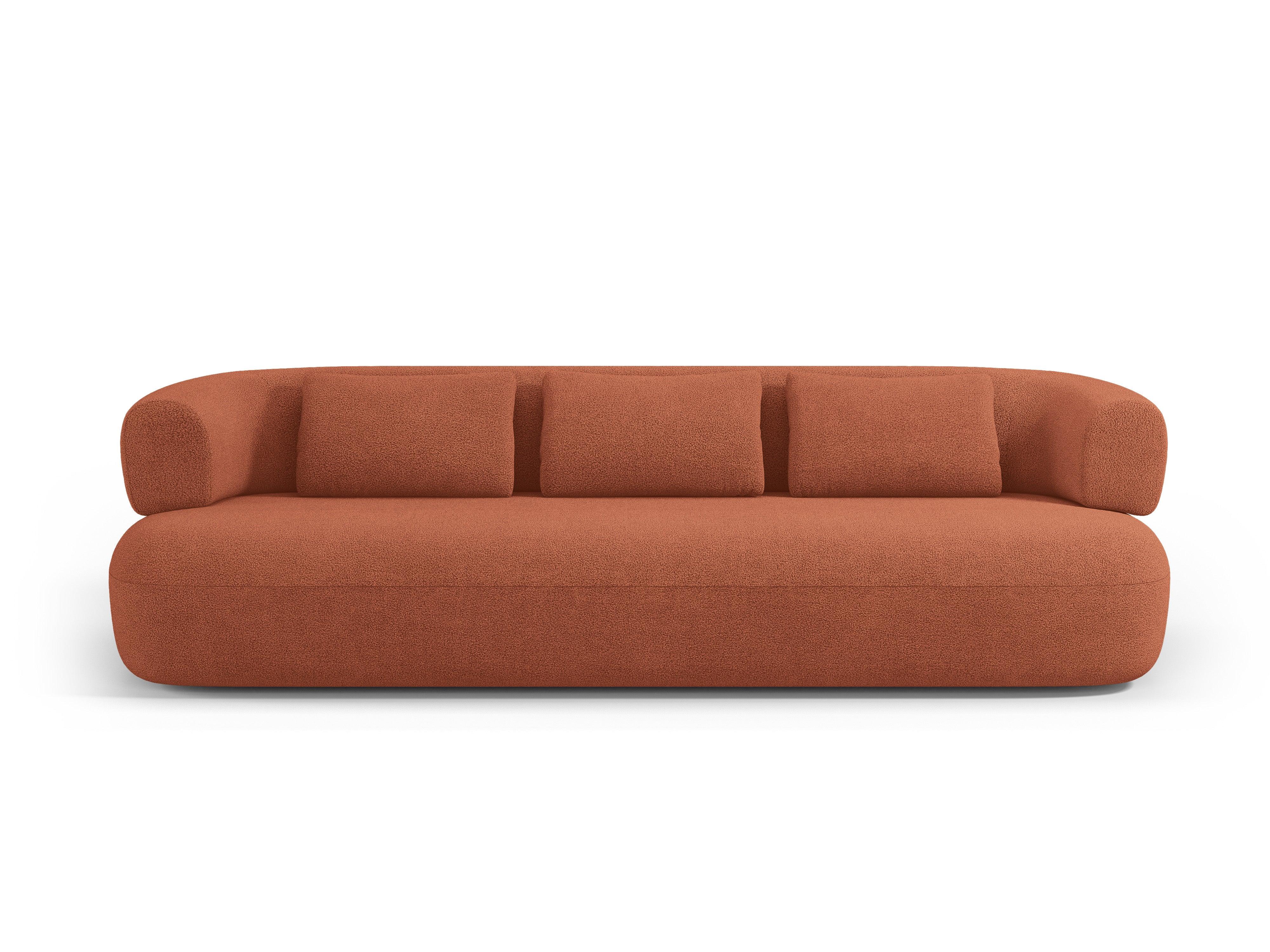 Sofa 4-osobowa ALDRIN ceglany boucle Windsor & Co Eye on Design