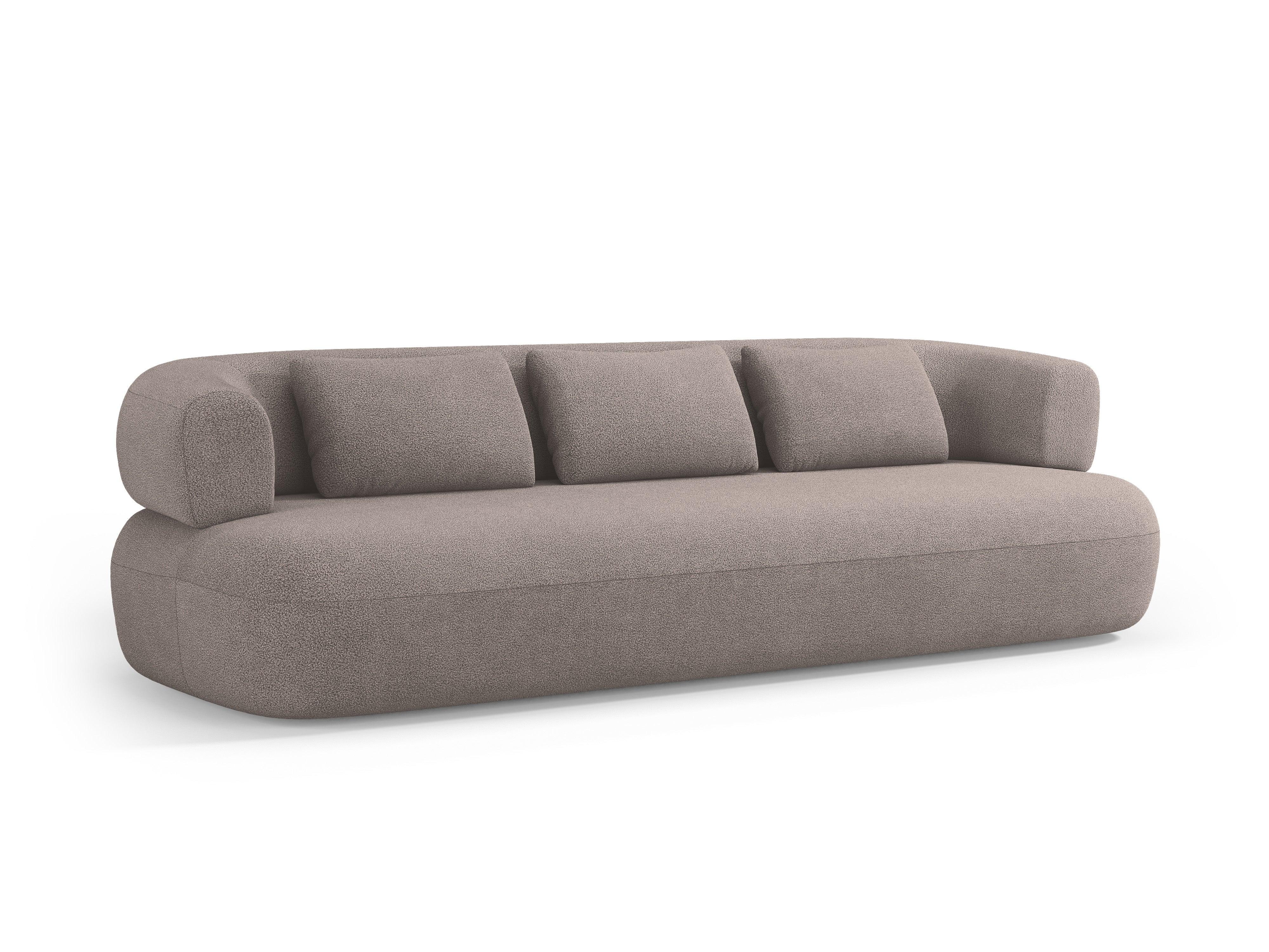 Sofa 4-osobowa ALDRIN jasnobrązowy boucle Windsor & Co Eye on Design