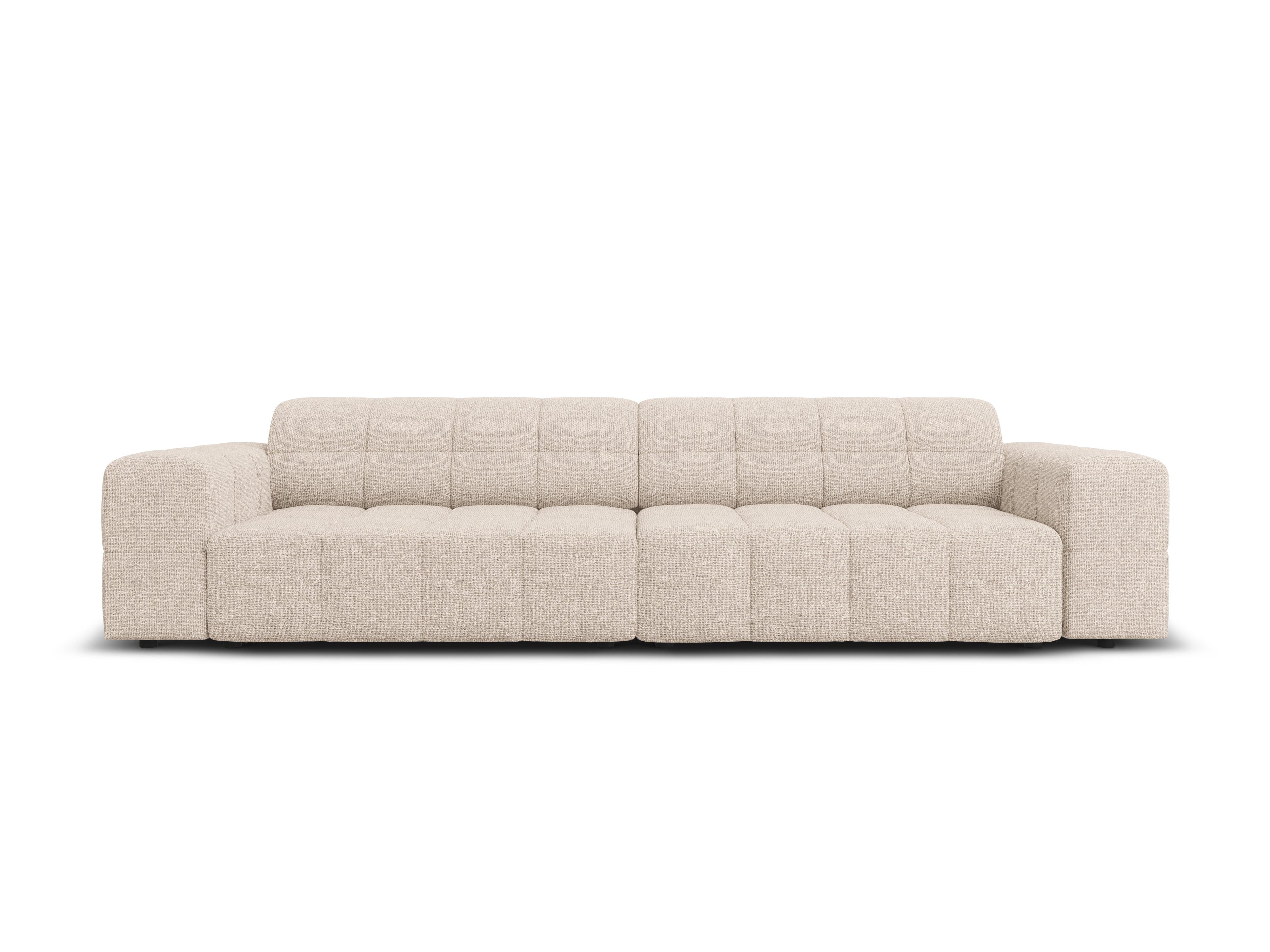 Sofa 4-osobowa CHICAGO beżowy szenil Cosmopolitan Design Eye on Design