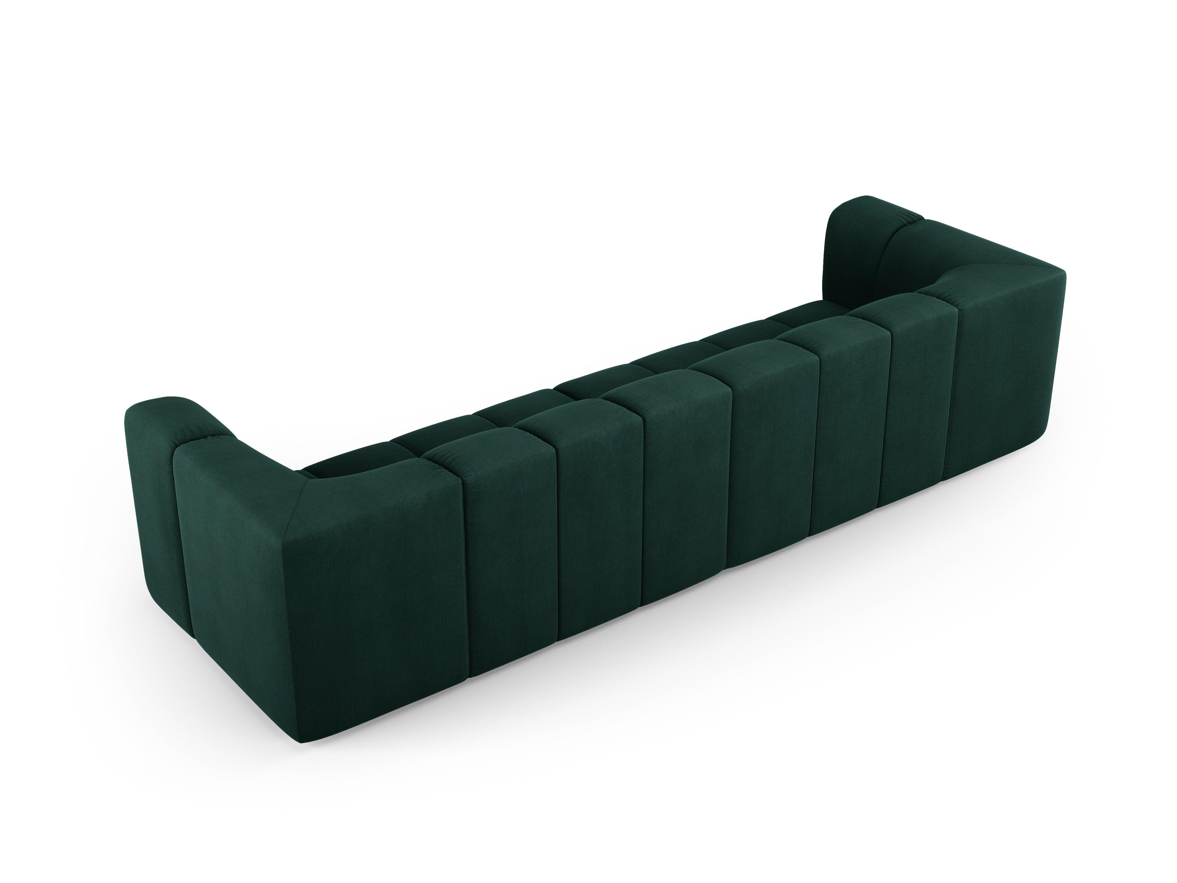 Sofa 4-osobowa FRANCESCA butelkowa zieleń szenil Milo Casa Eye on Design