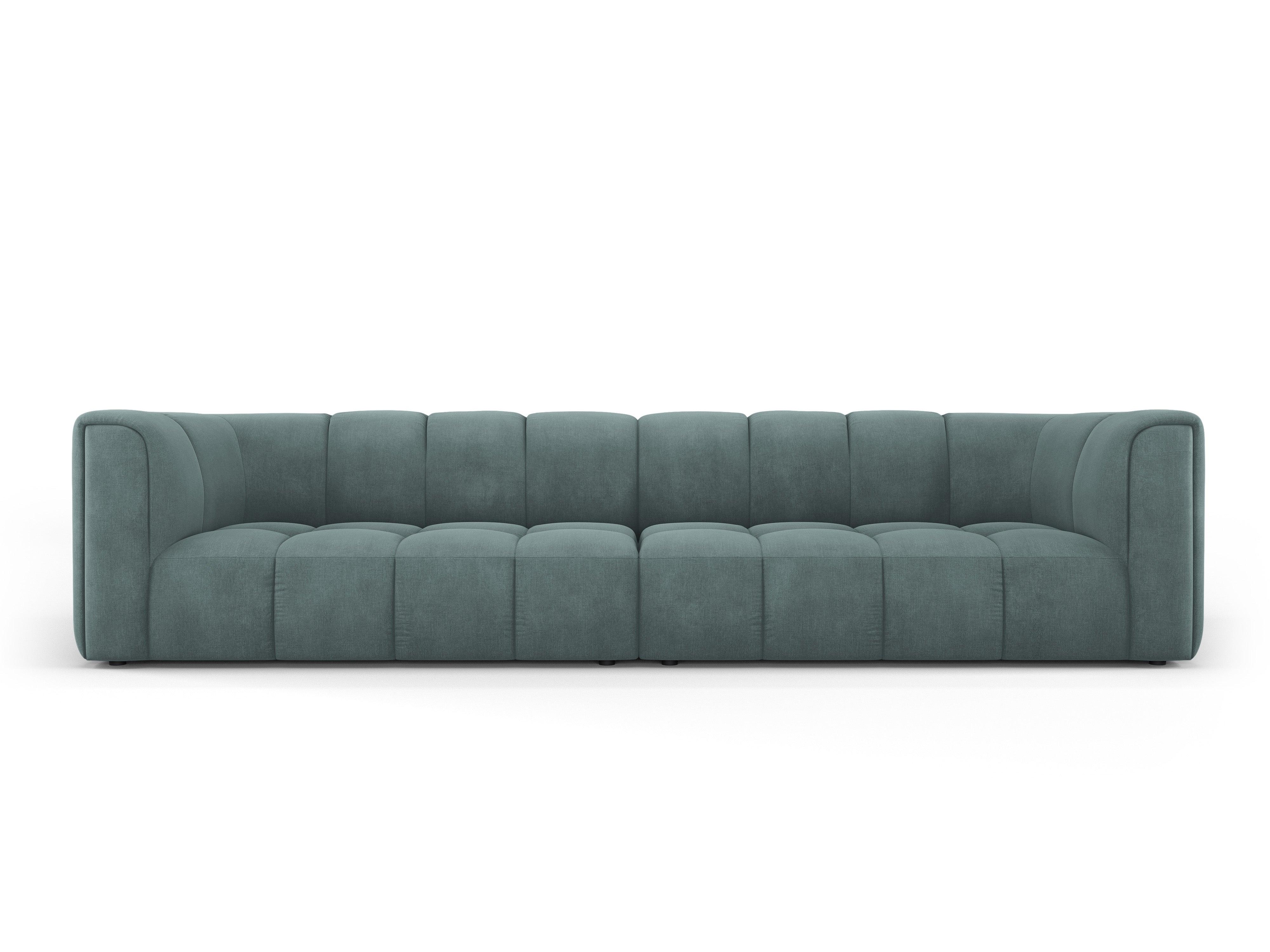 Sofa 4-osobowa FRANCESCA morska zieleń szenil Milo Casa Eye on Design