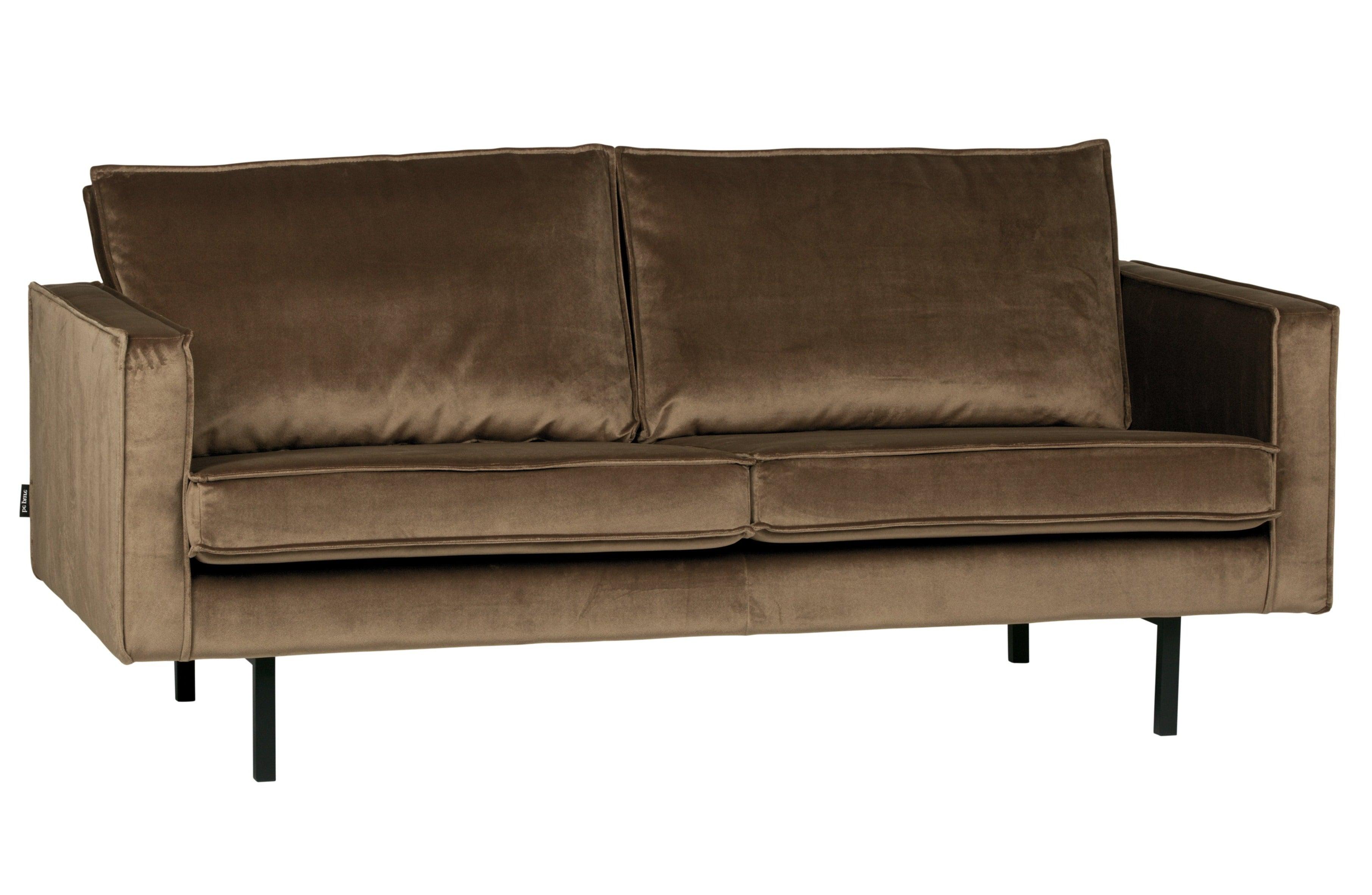 Sofa aksamitna 2,5-osobowa RODEO taupe Be Pure Eye on Design