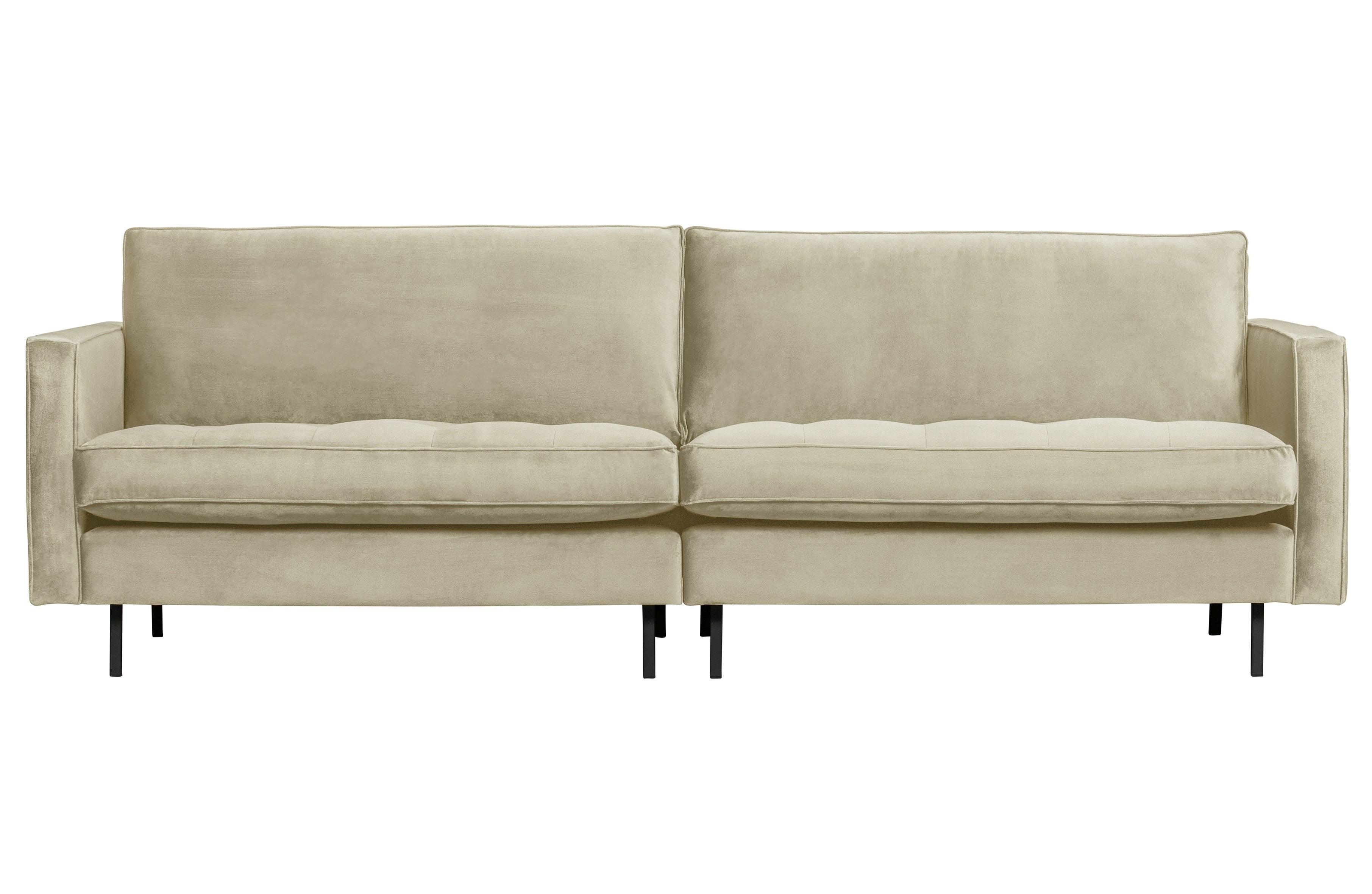 Sofa aksamitna 3-osobowa RODEO CLASSIC pistacjowy Be Pure Eye on Design