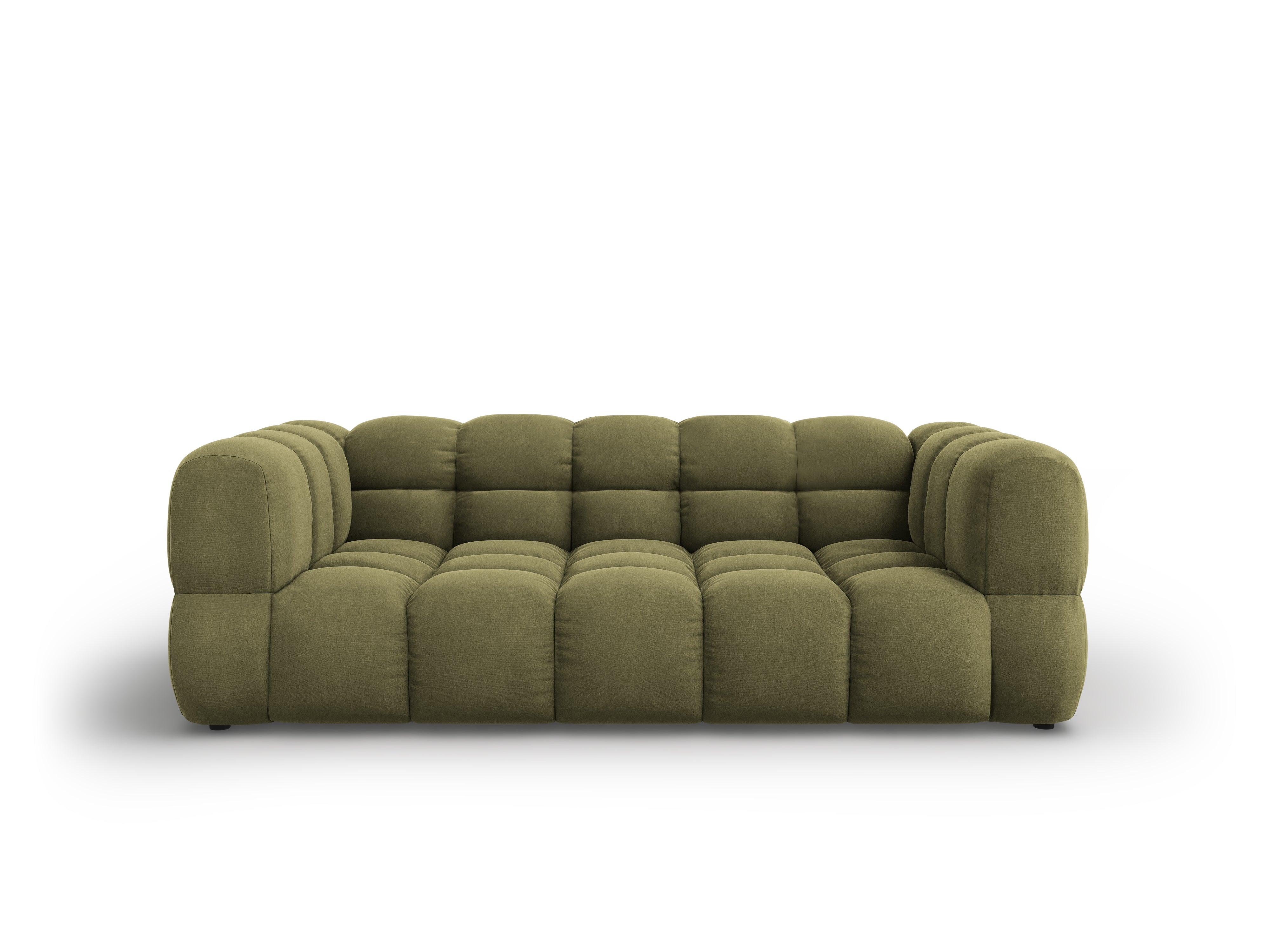 Sofa aksamitna 3-osobowa SKY jasnozielony Cosmopolitan Design Eye on Design
