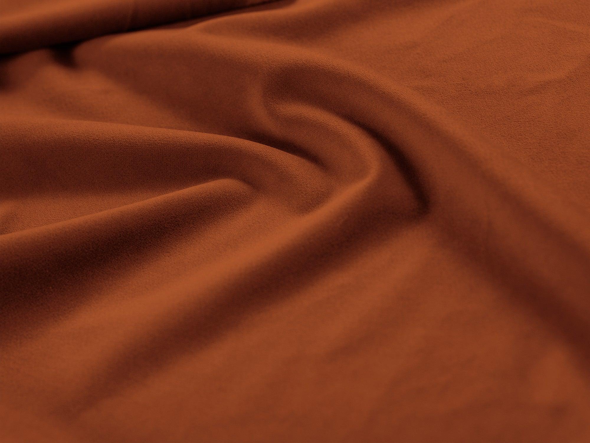 Sofa aksamitna 3-osobowa SKYLER ceglany Interieurs 86 Eye on Design