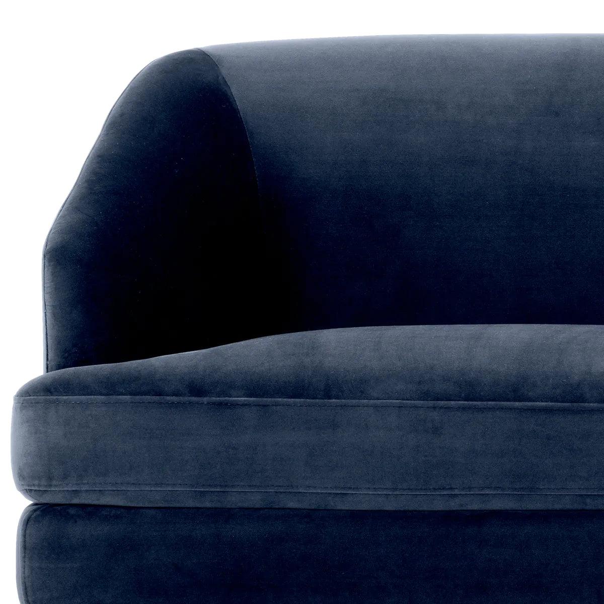 Sofa aksamitna MONTEREY granatowy Eichholtz Eye on Design