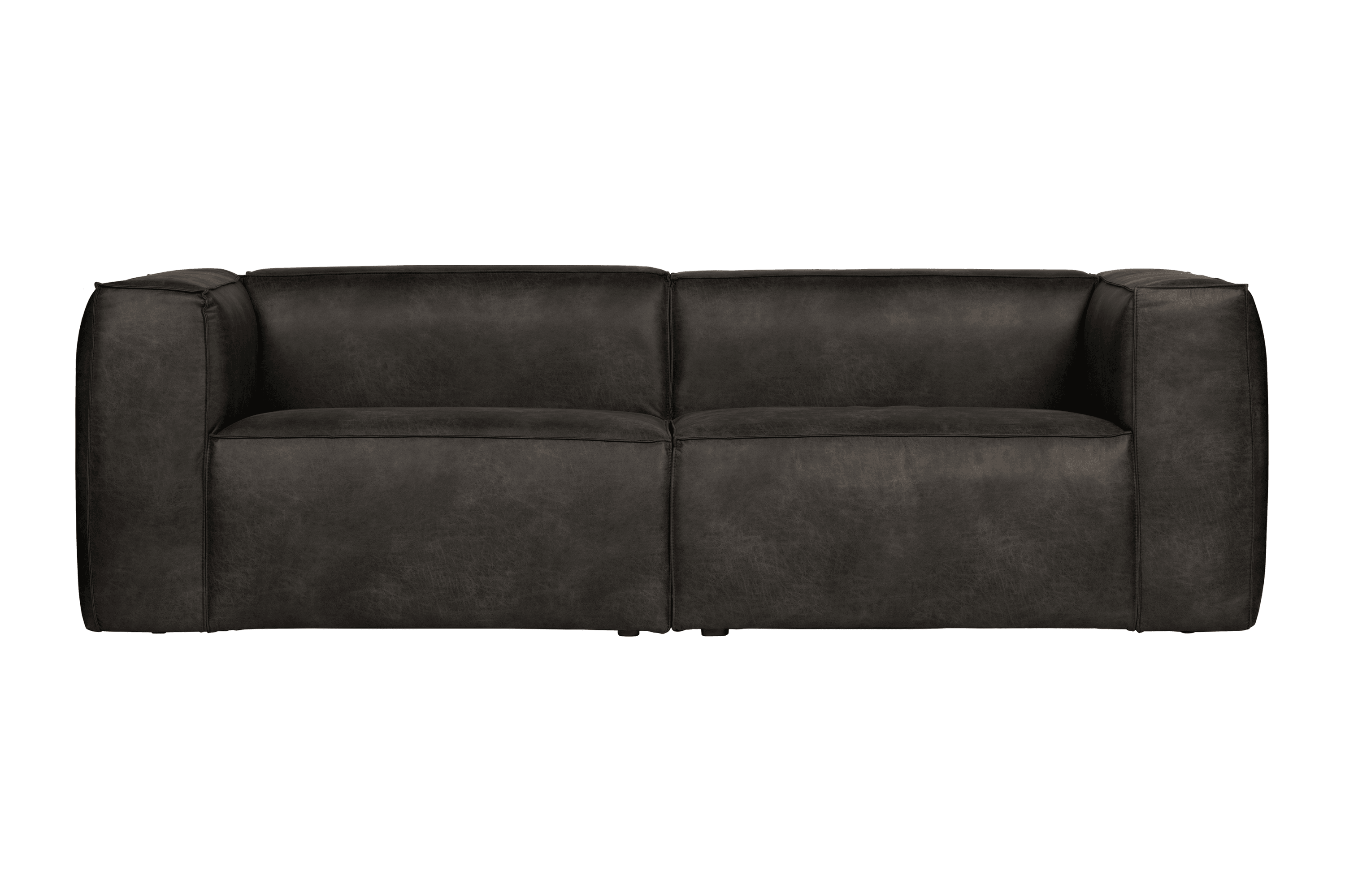 Sofa BEAN czarna ekoskóra Woood Eye on Design