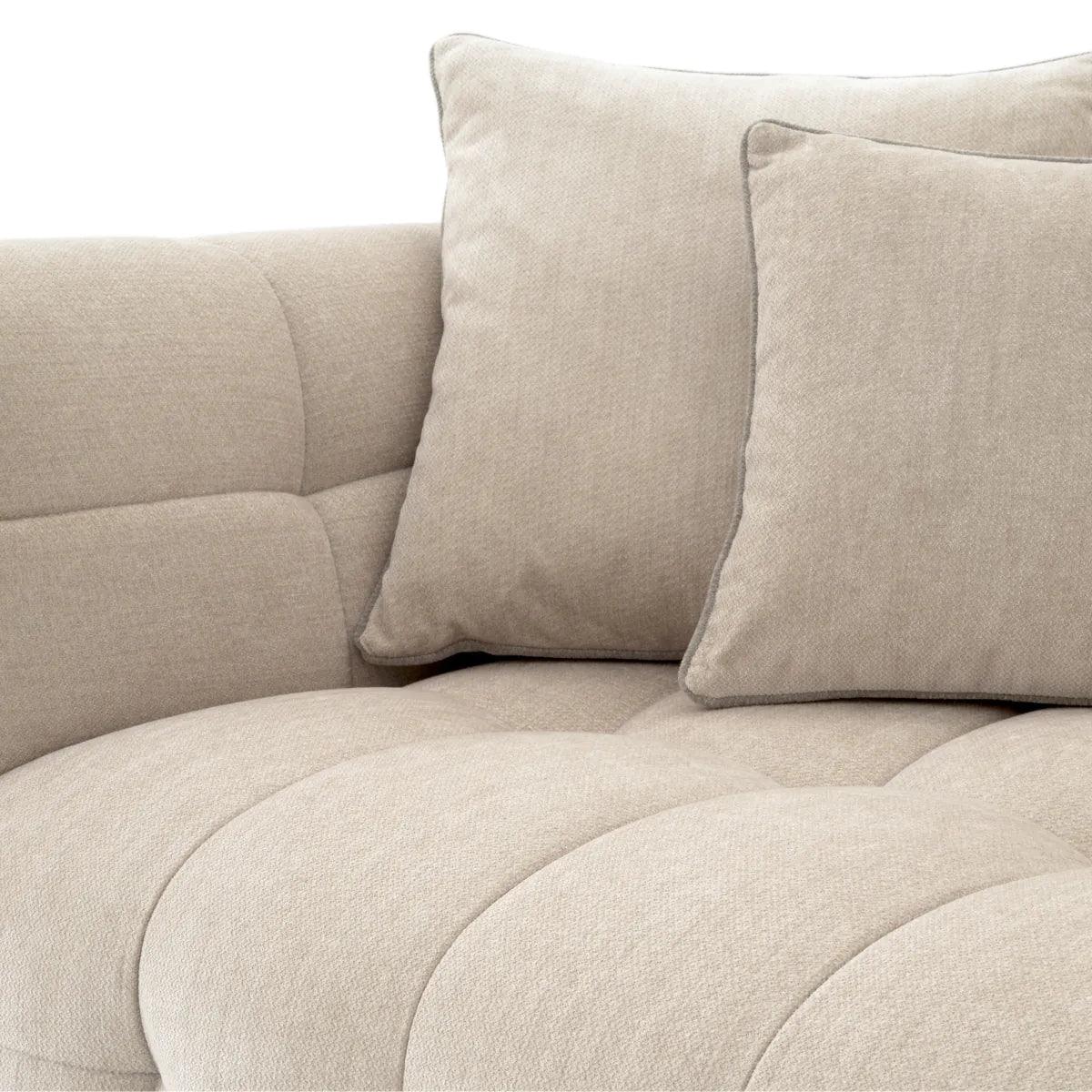 Sofa BREVA piaskowy Eichholtz Eye on Design