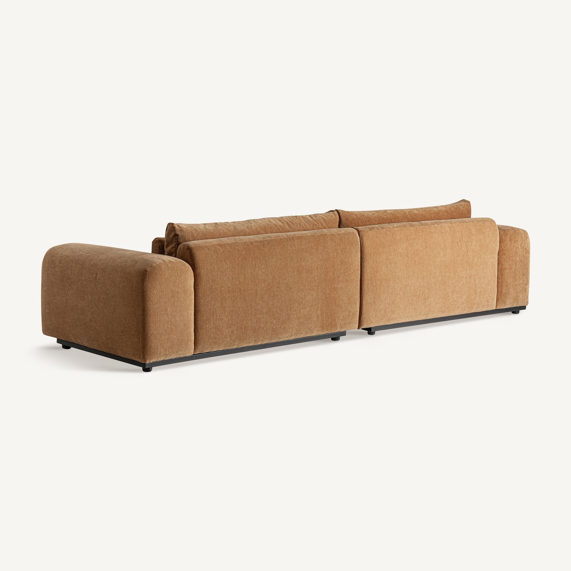 CARMAUX Brown Sofa
