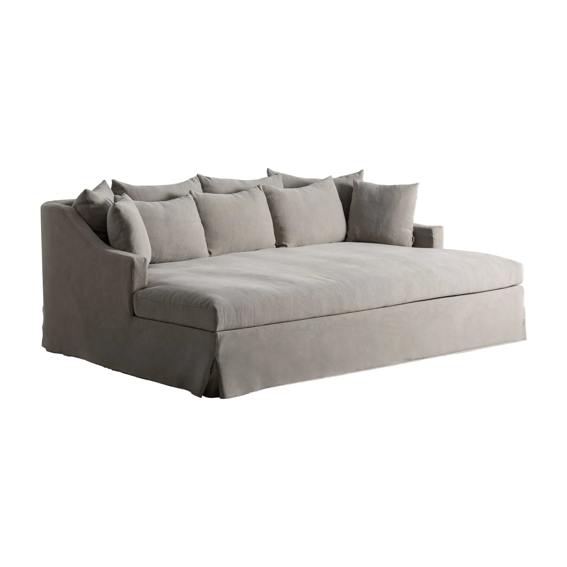 CORBUN Sofa with Sleeping Function Gray