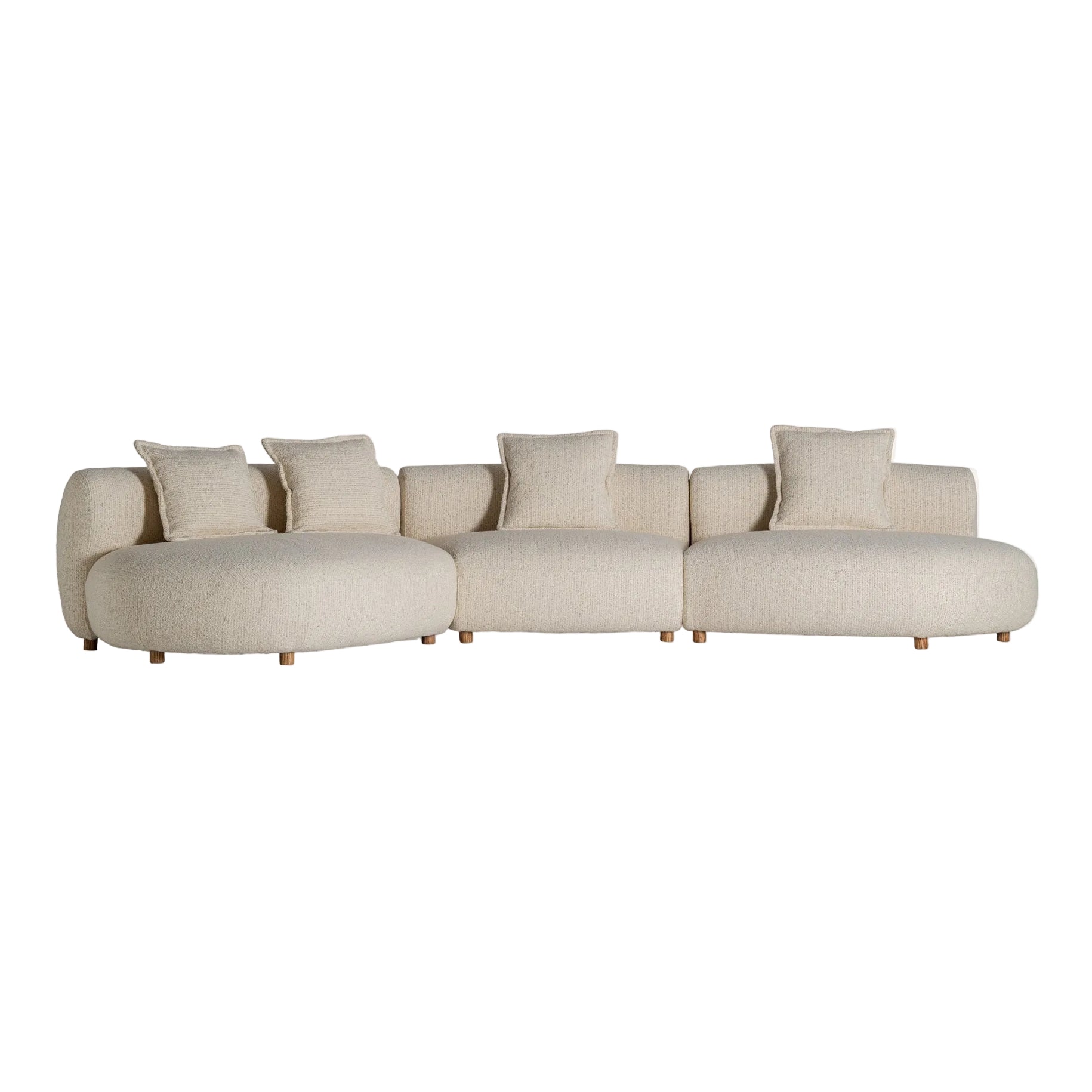 Beige Modular Sofa ZAKUPI