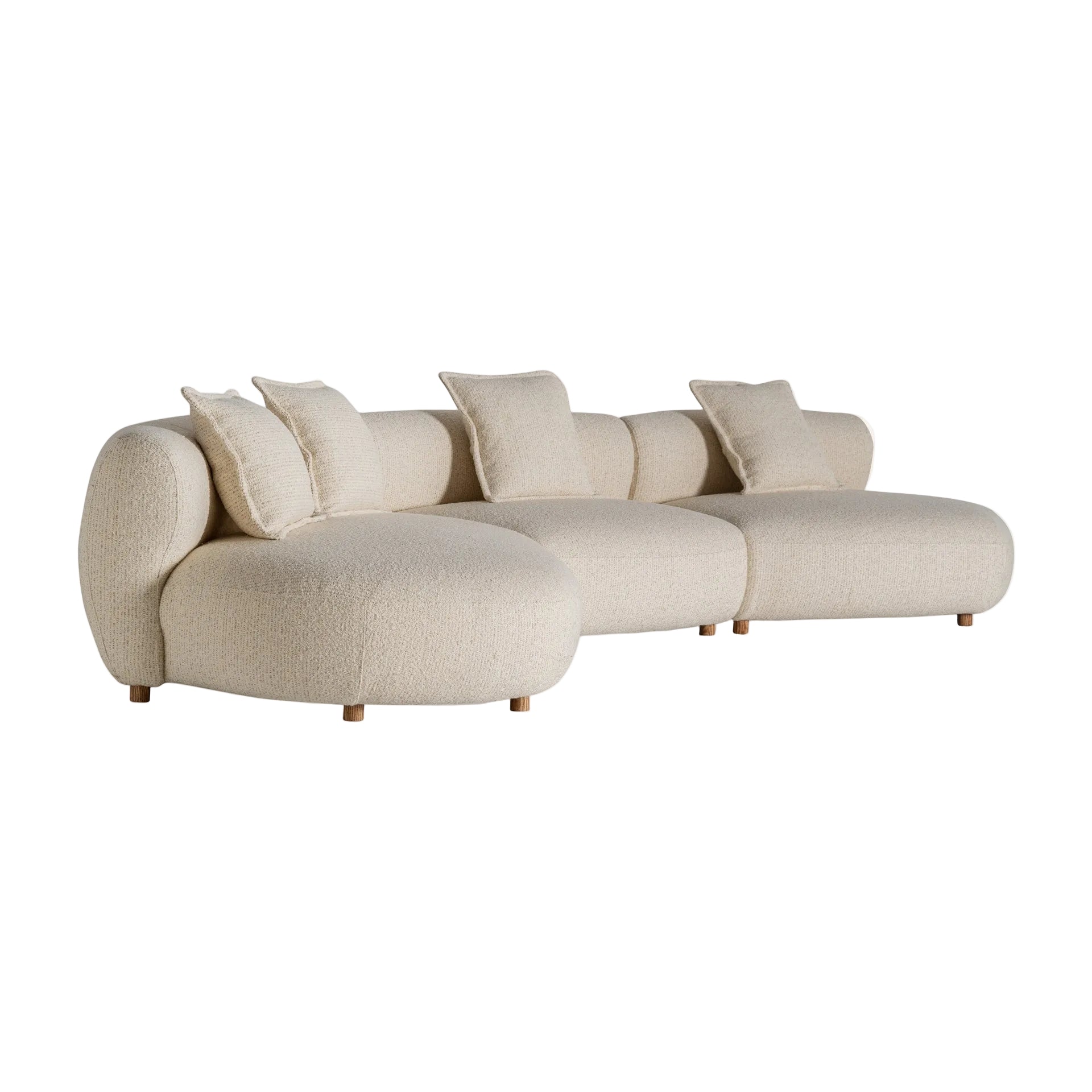 Beige Modular Sofa ZAKUPI