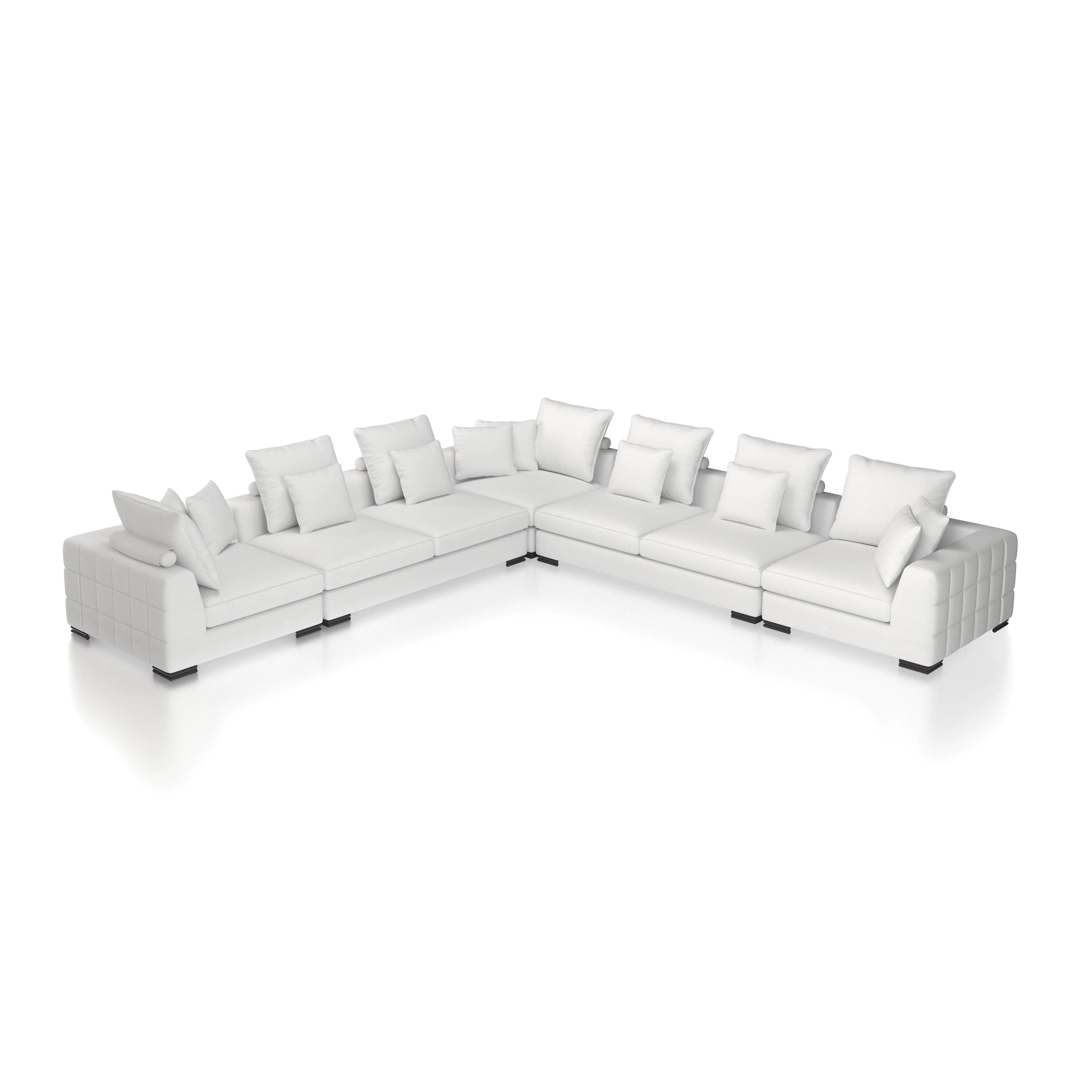 Sofa modułowa CLIFFORD - element narożny jasnobeżowy Eichholtz Eye on Design