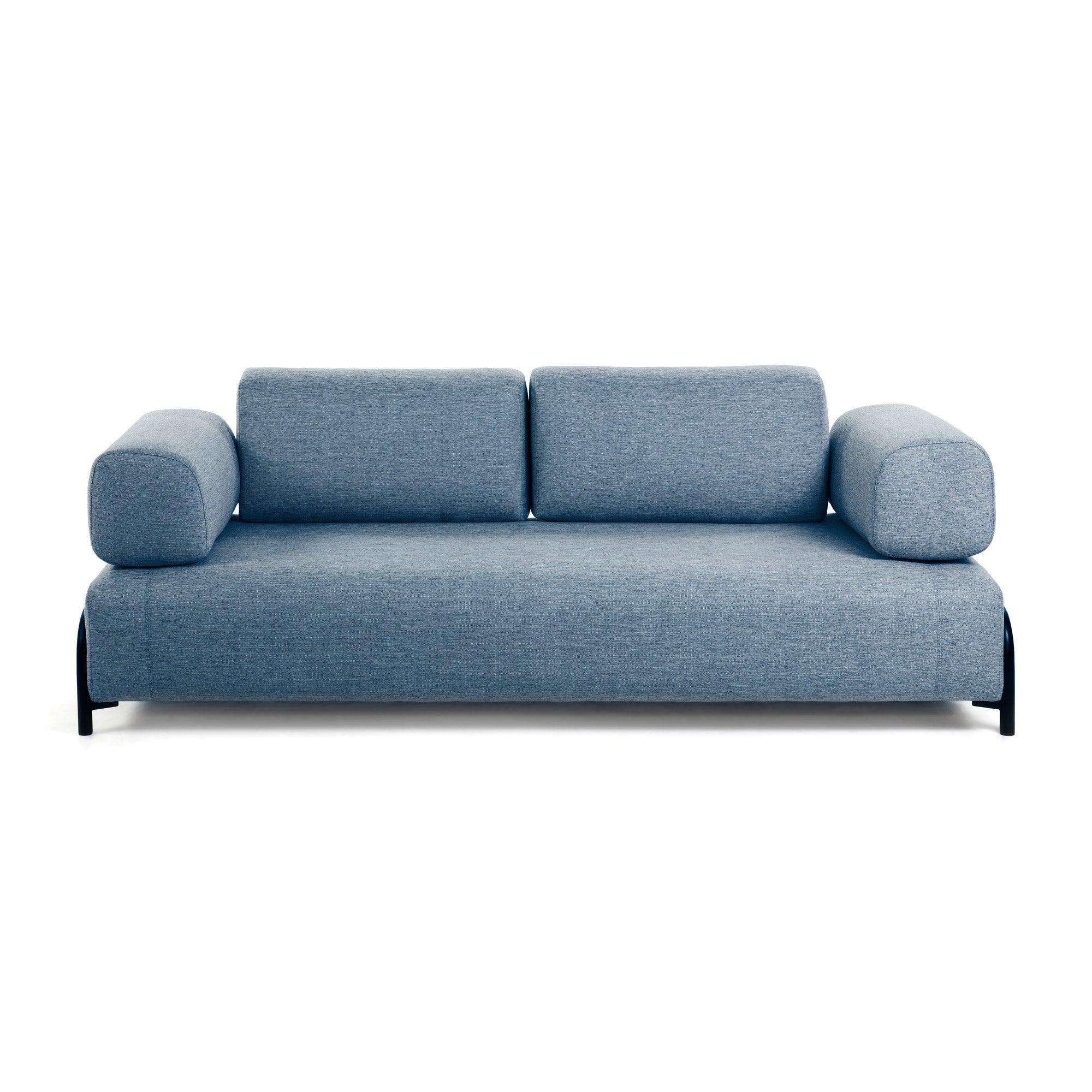 Sofa modułowa COMPO - podłokietnik niebieski La Forma Eye on Design