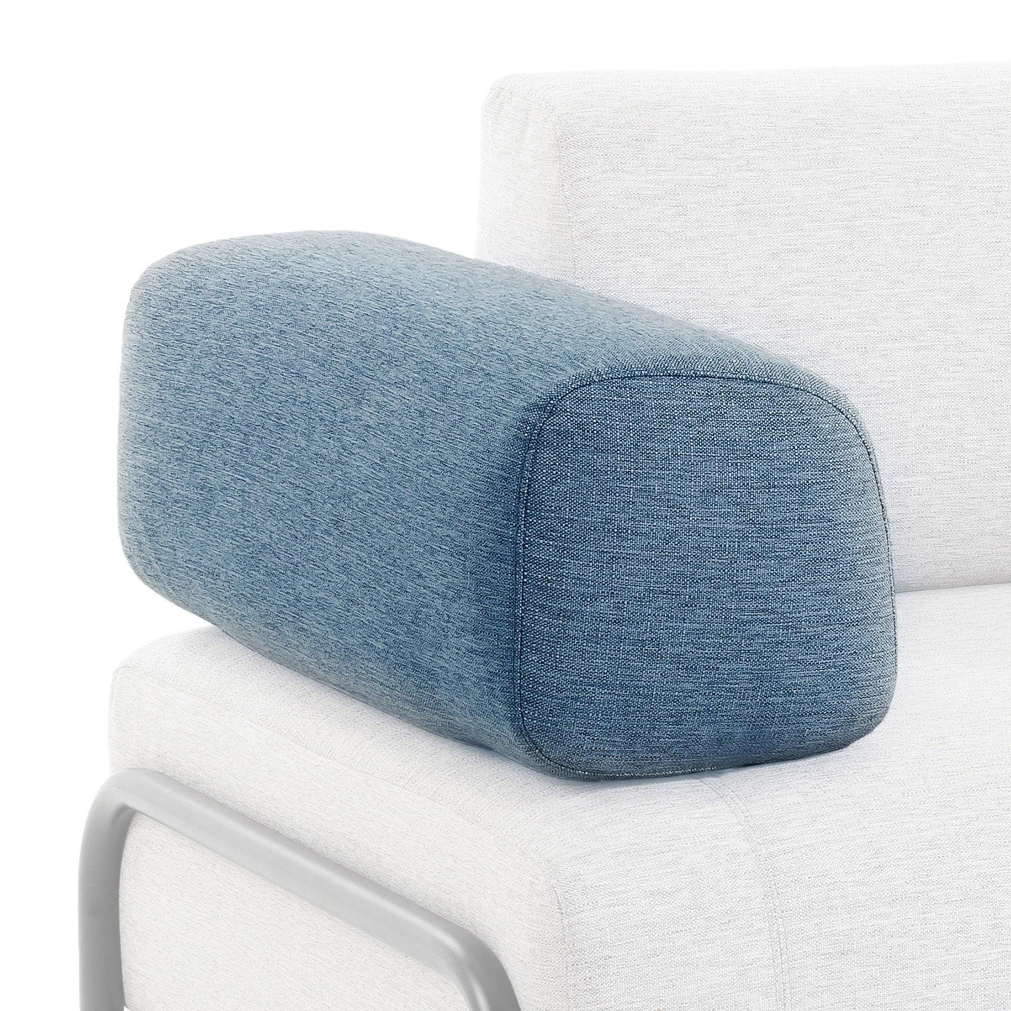 Sofa modułowa COMPO - podłokietnik niebieski La Forma Eye on Design