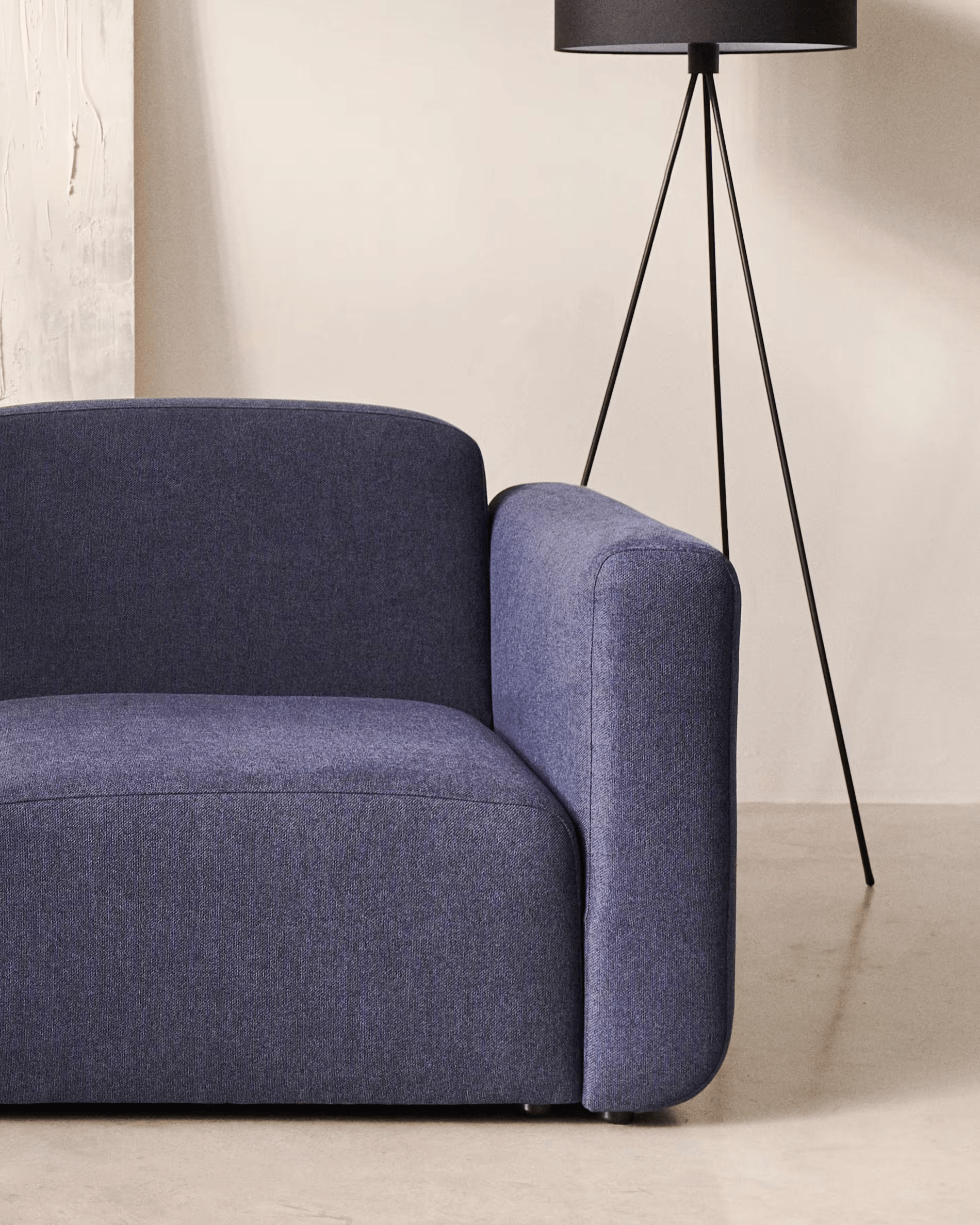 Sofa modułowa NEOM - podłokietnik niebieski La Forma Eye on Design