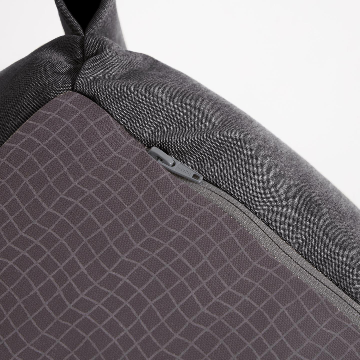 Sofa modułowa ogrodowa SQUARE - szezlong ciemnoszary La Forma Eye on Design