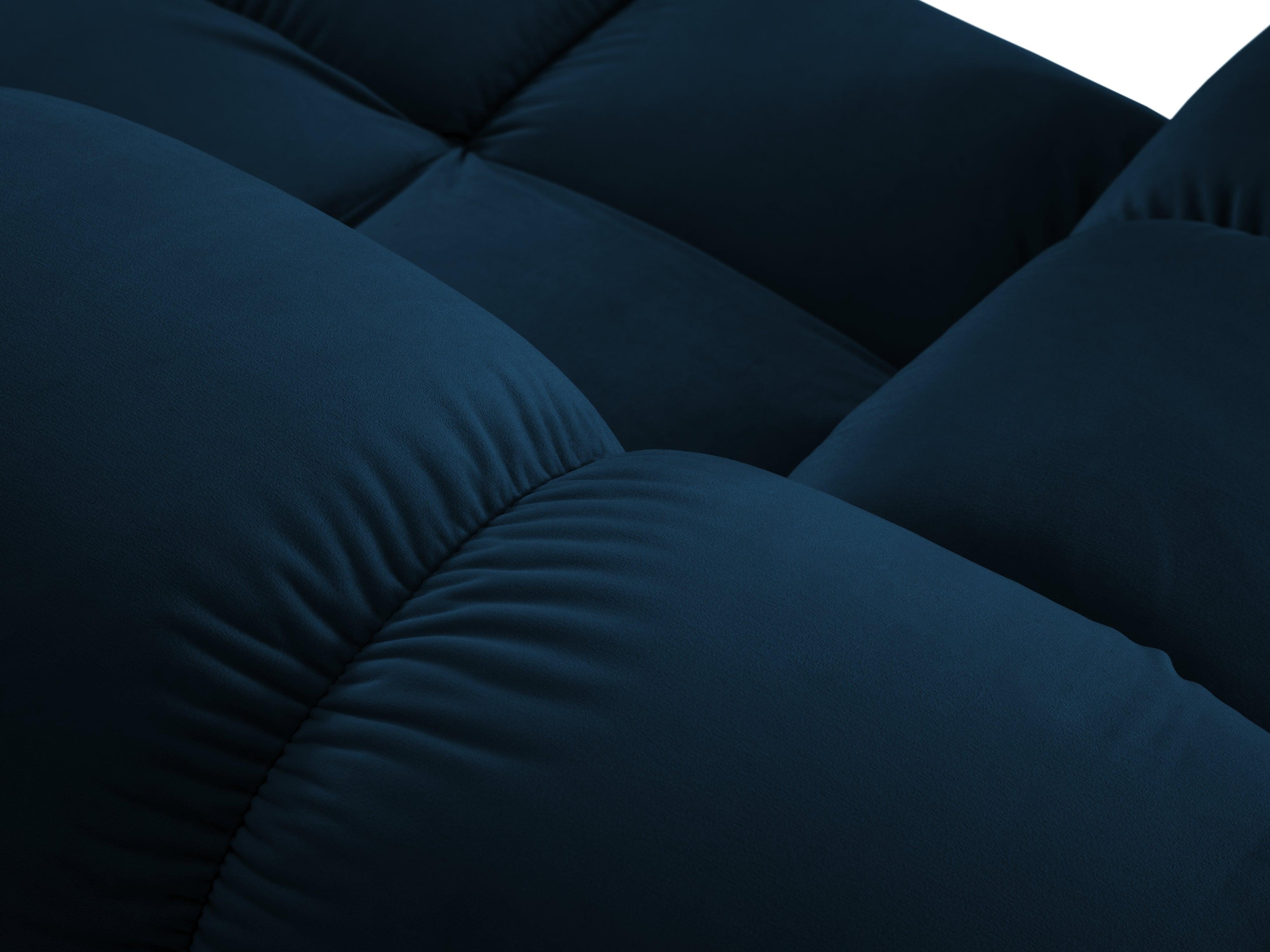 Sofa modułowa TROPEA - moduł lewostronny granat królewski Milo Casa Eye on Design