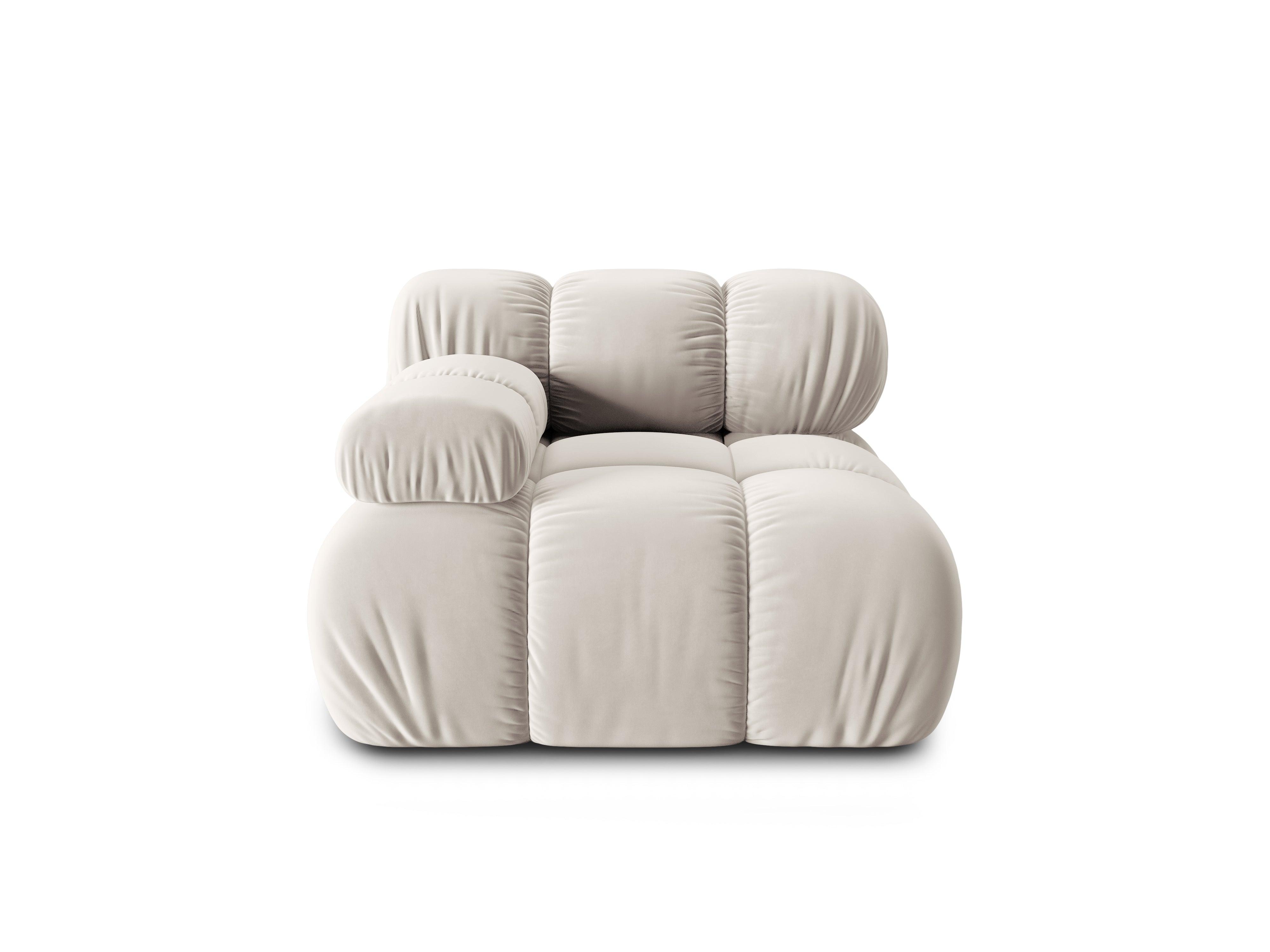Sofa modułowa TROPEA - moduł lewostronny jasnobeżowy Milo Casa Eye on Design