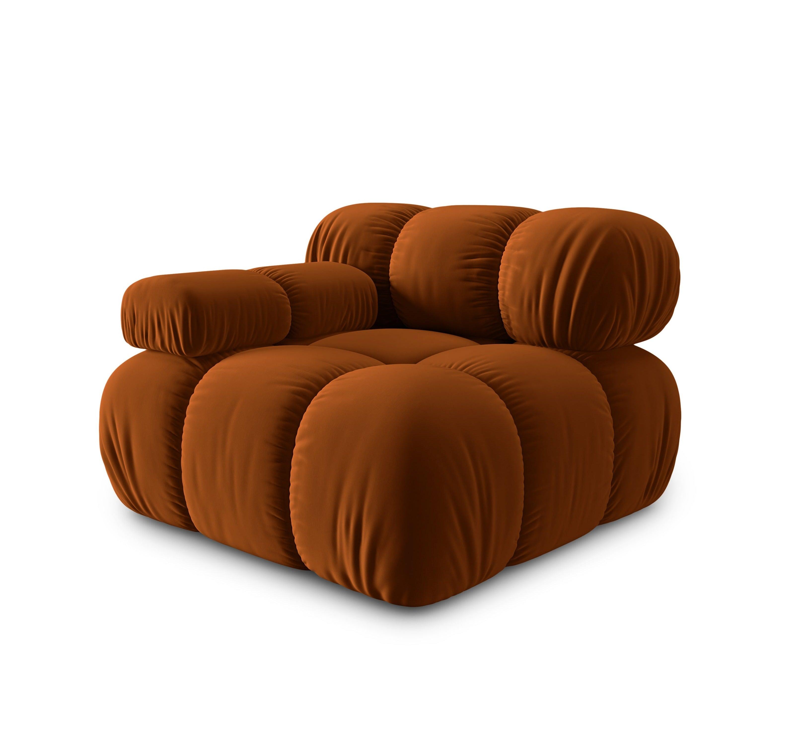 Sofa modułowa TROPEA - moduł lewostronny terracotta Milo Casa Eye on Design
