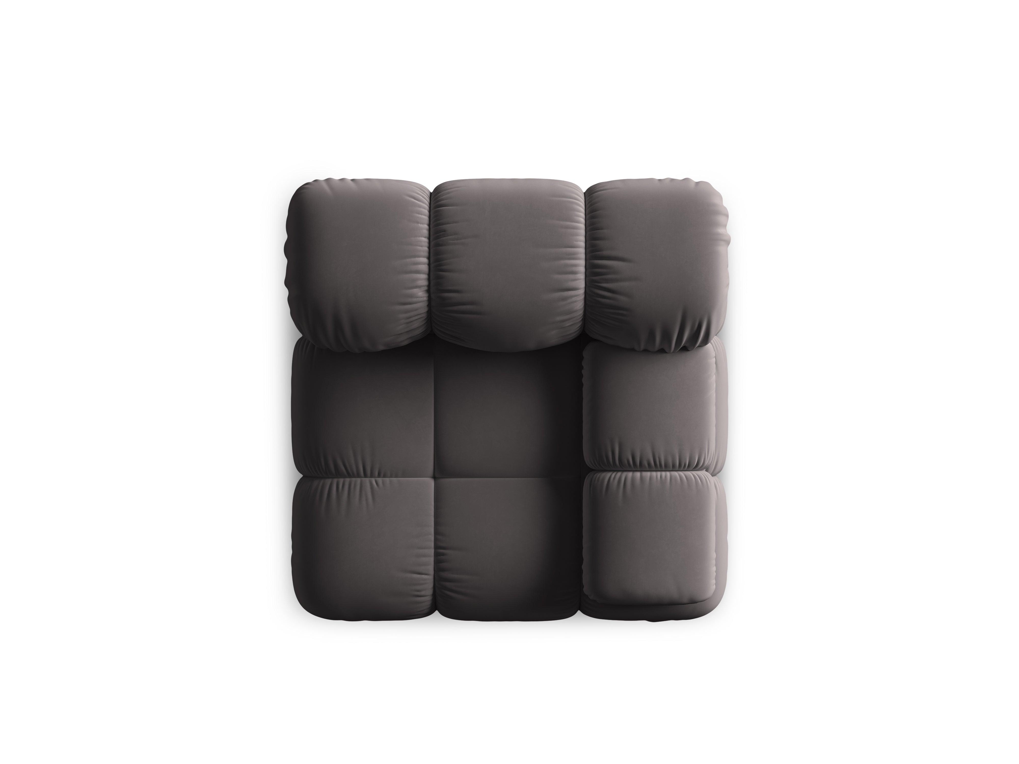 Sofa modułowa TROPEA - moduł prawostronny ciemnoszary Milo Casa Eye on Design