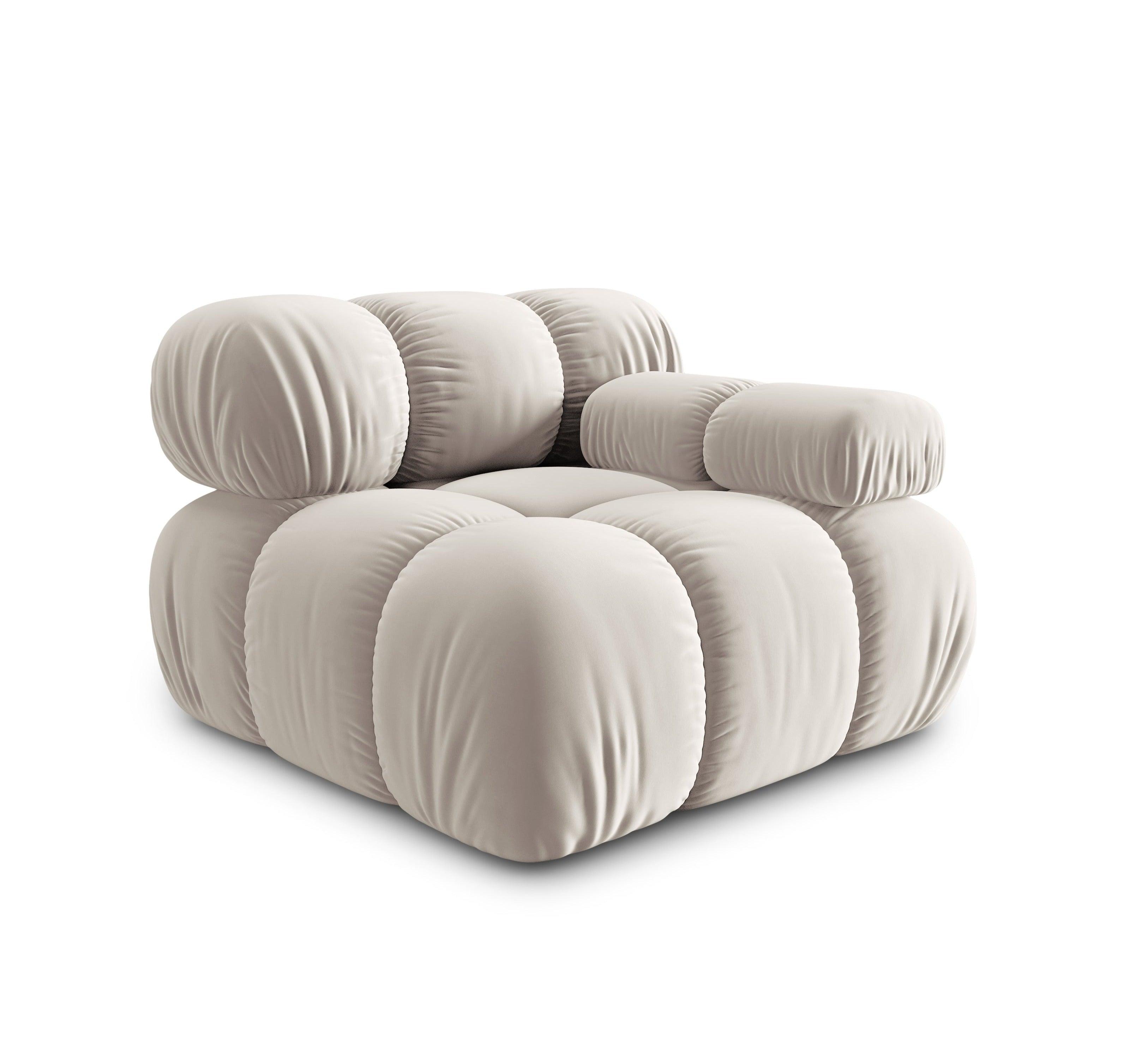 Sofa modułowa TROPEA - moduł prawostronny jasnobeżowy Milo Casa Eye on Design