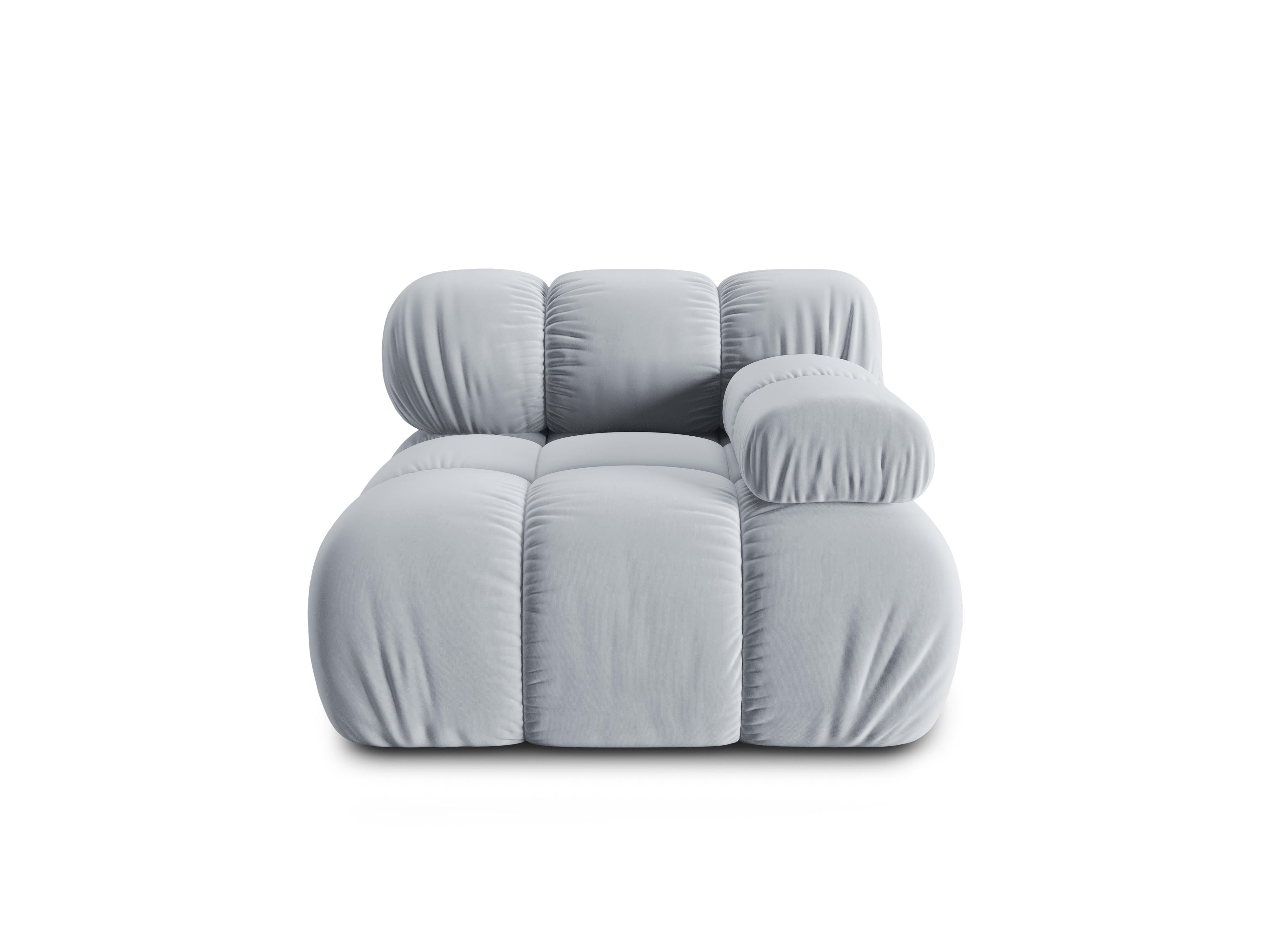 Sofa modułowa TROPEA - moduł prawostronny jasnoniebieski Milo Casa Eye on Design