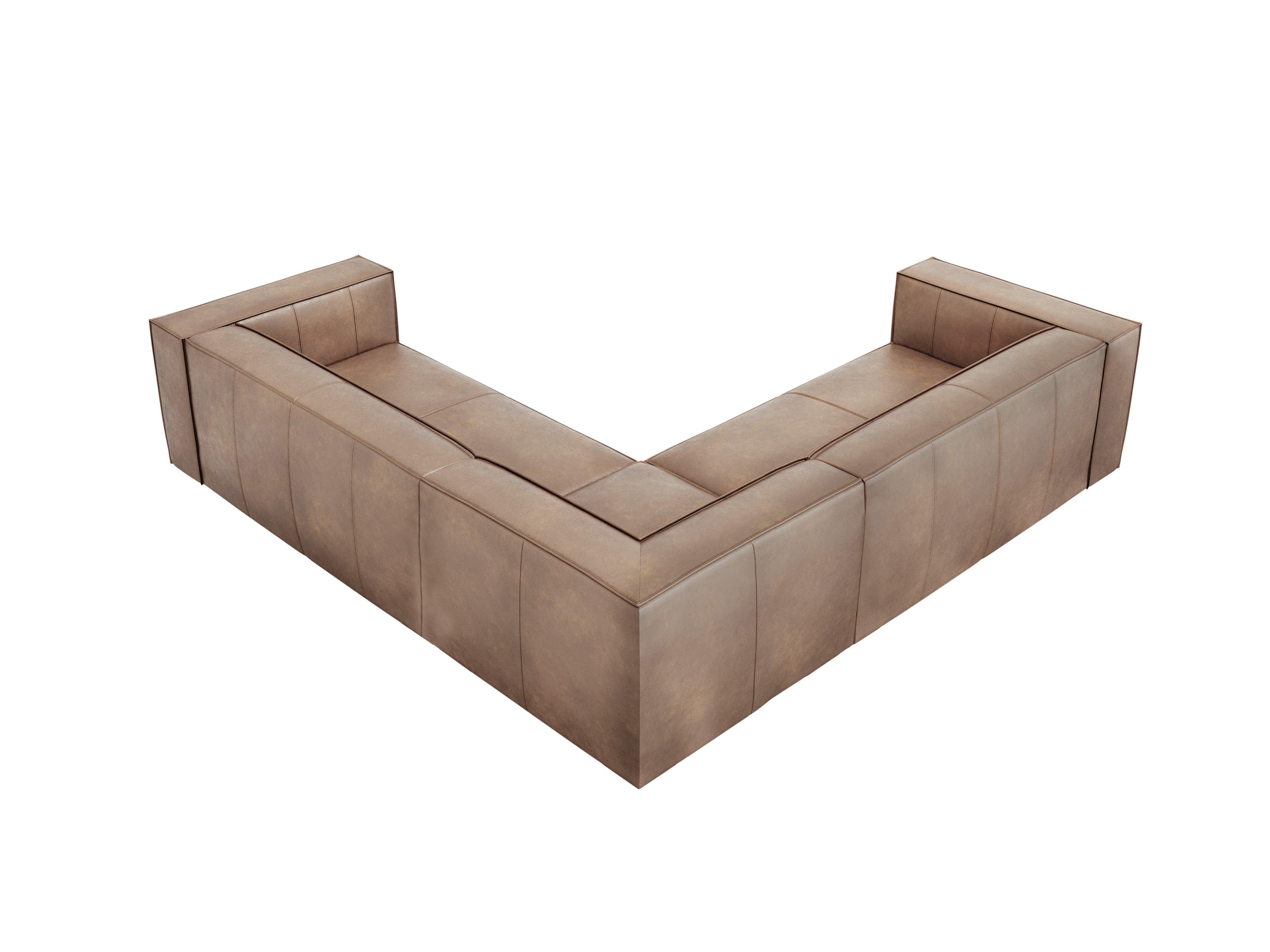 Sofa narożna skórzana MADAME beżowy Windsor & Co Eye on Design