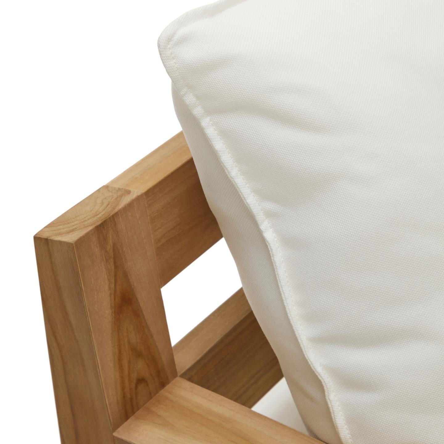 Sofa ogrodowa FORCANERA lite drewno tekowe La Forma Eye on Design