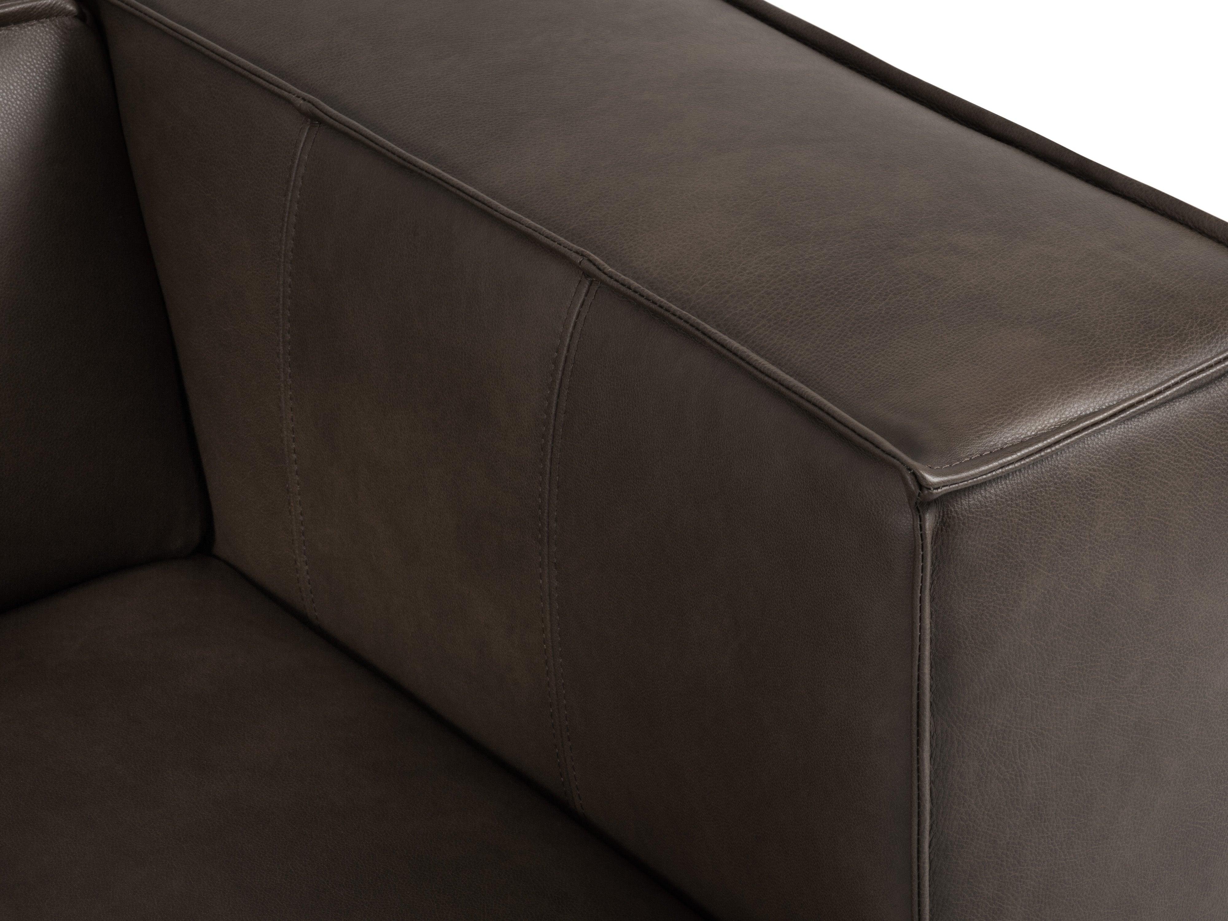 Sofa skórzana 2-osobowa MADAME oliwkowy brąz Windsor & Co Eye on Design