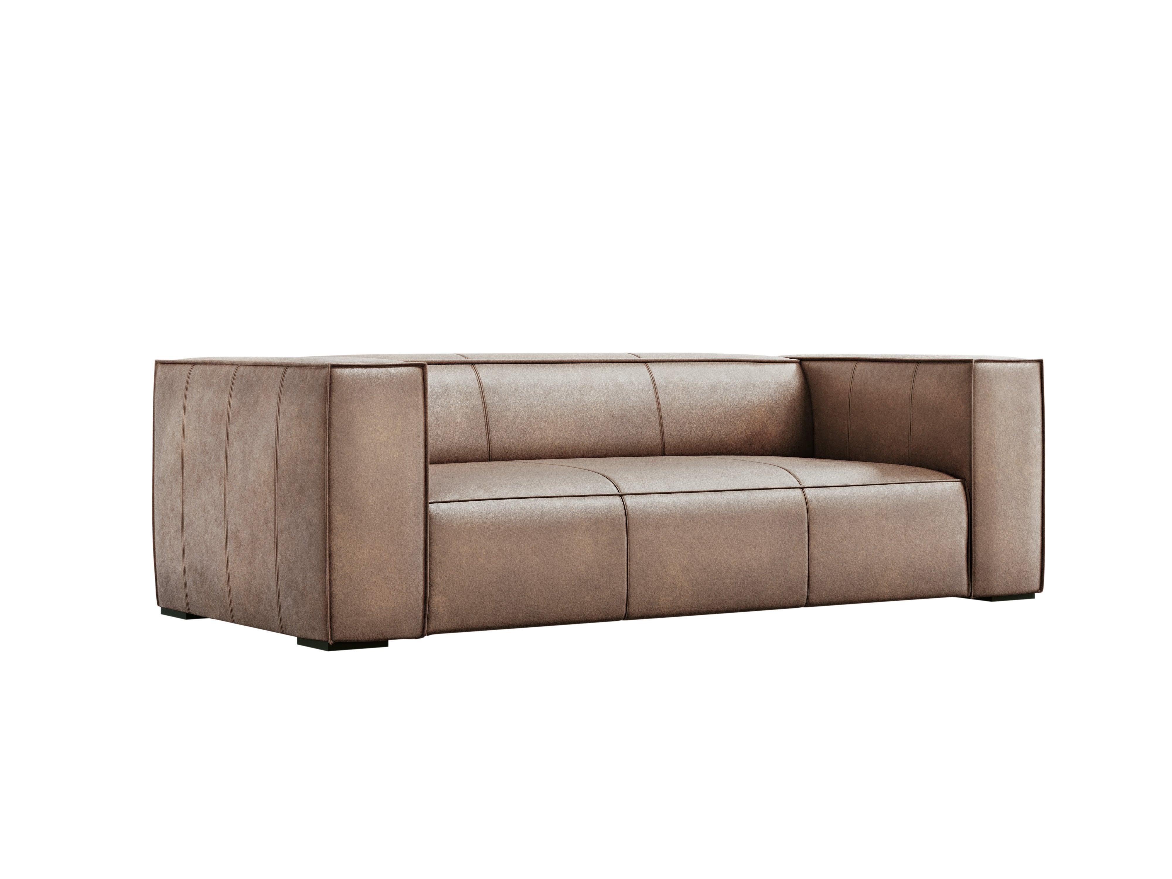 Sofa skórzana 3-osobowa MADAME beżowy Windsor & Co Eye on Design