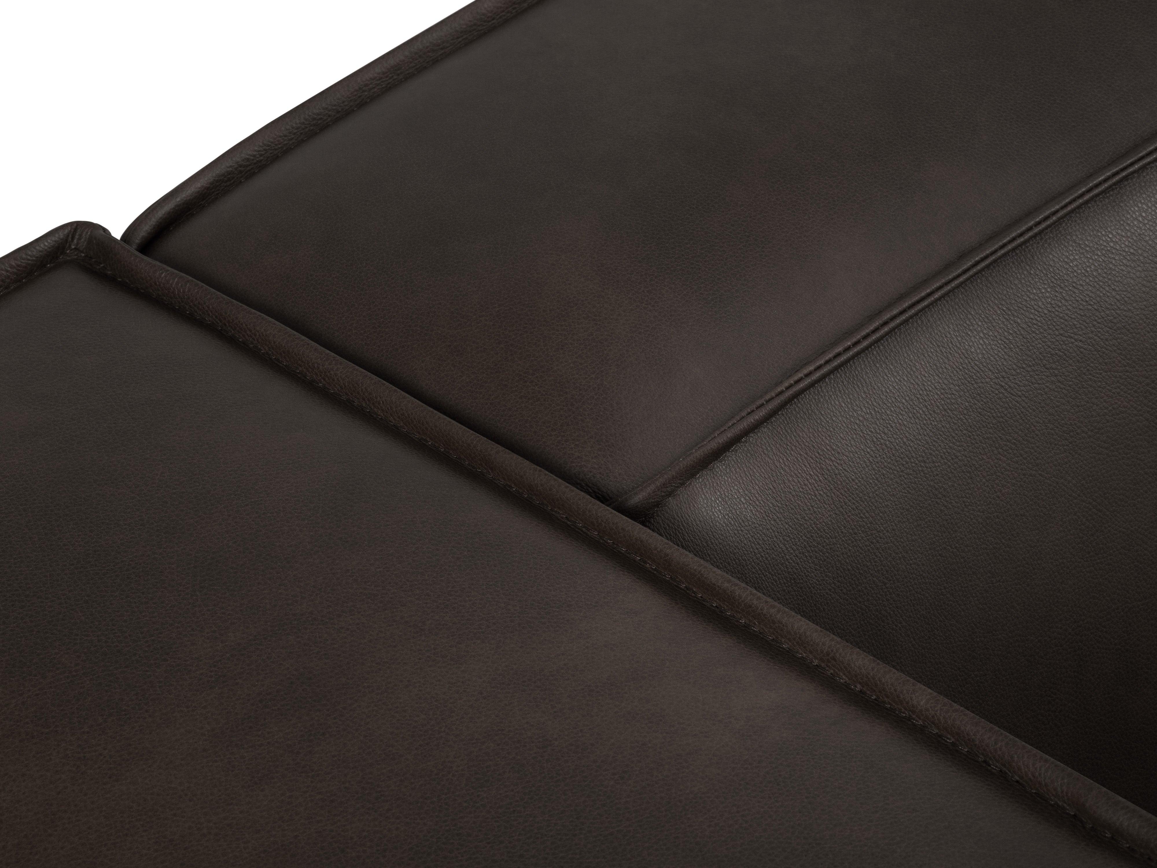 Sofa skórzana 3-osobowa MADAME ciemnobrązowy Windsor & Co Eye on Design