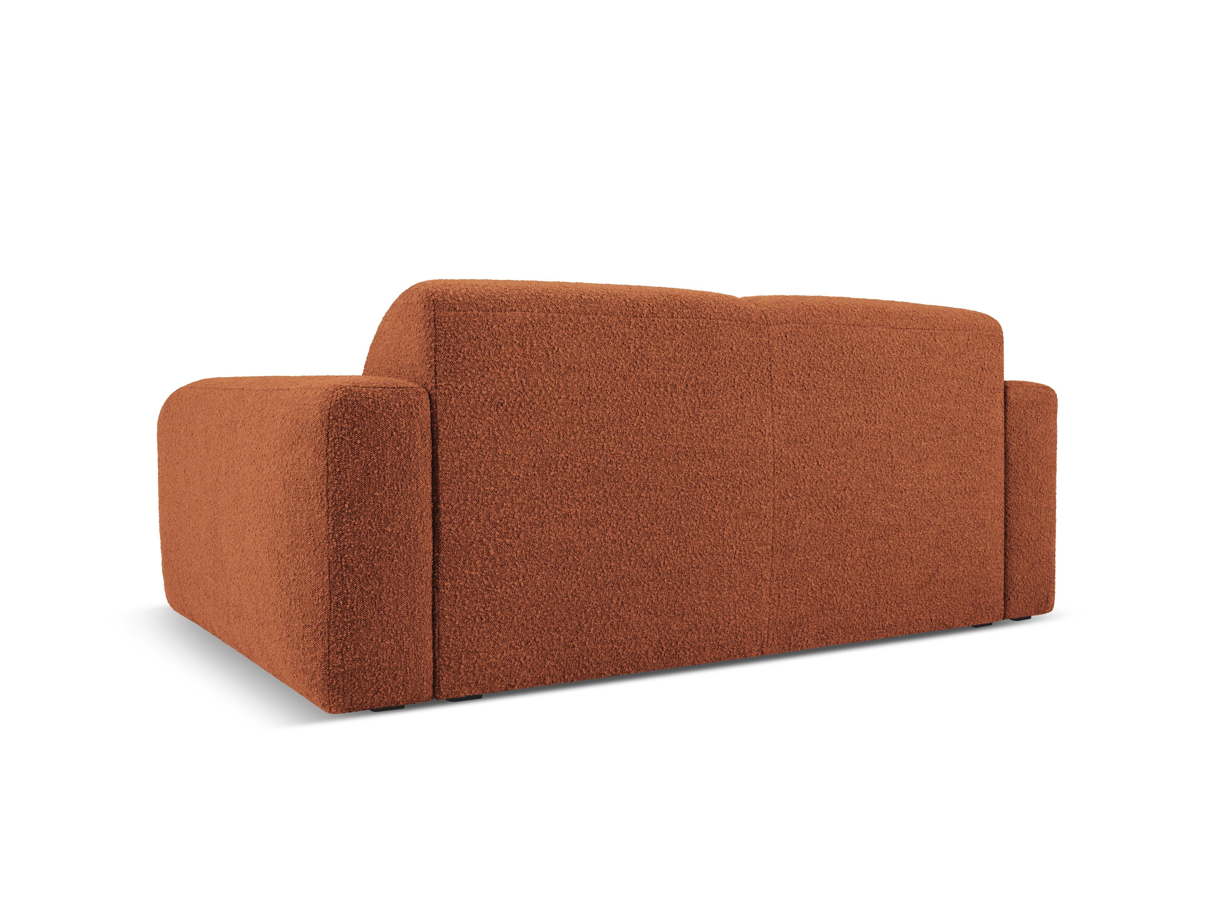 Sofa w tkaninie boucle 2-osobowa LOLA brązowy Windsor & Co Eye on Design