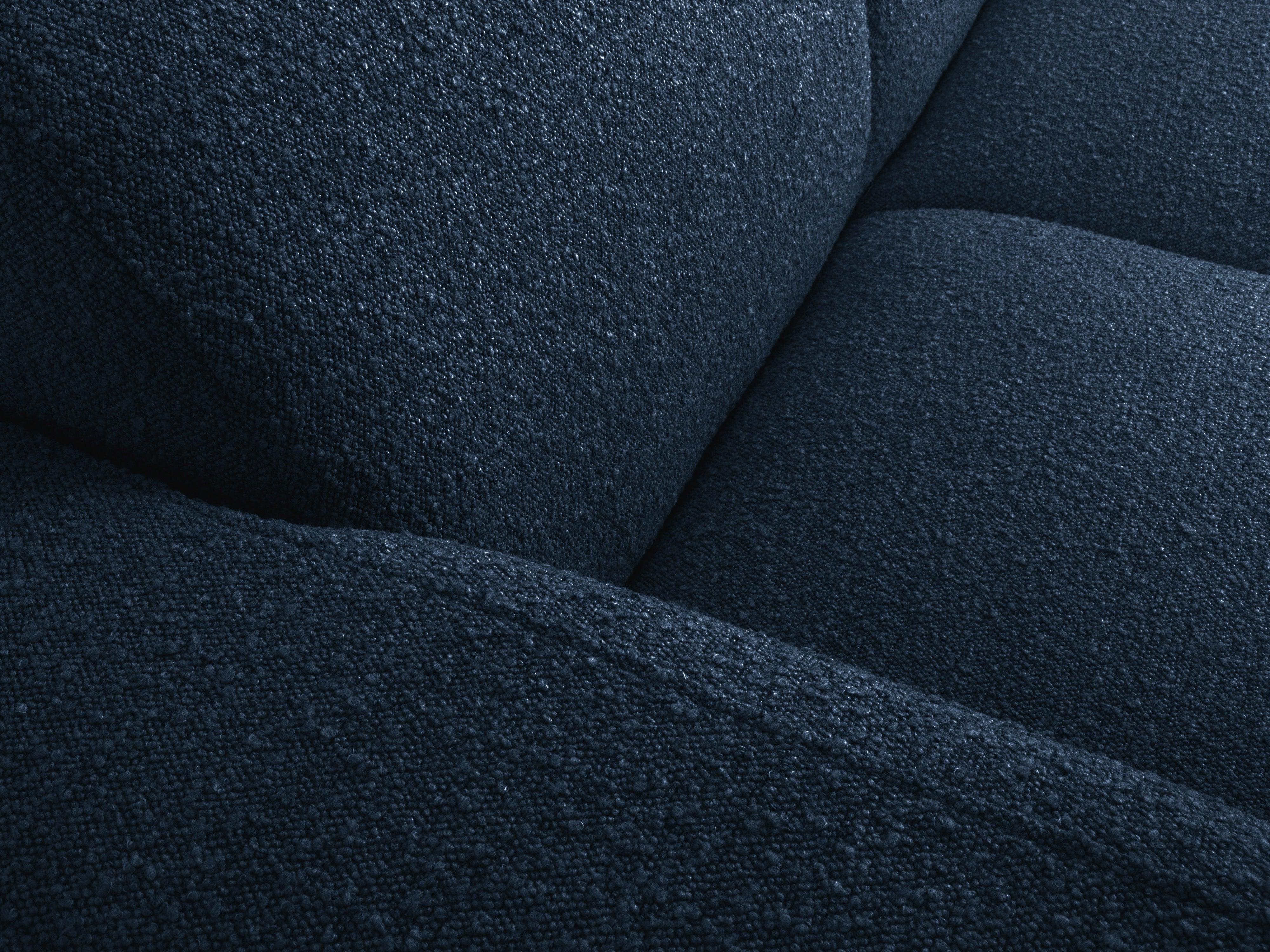Sofa w tkaninie boucle 3-osobowa LOLA ciemnoniebieski Windsor & Co Eye on Design