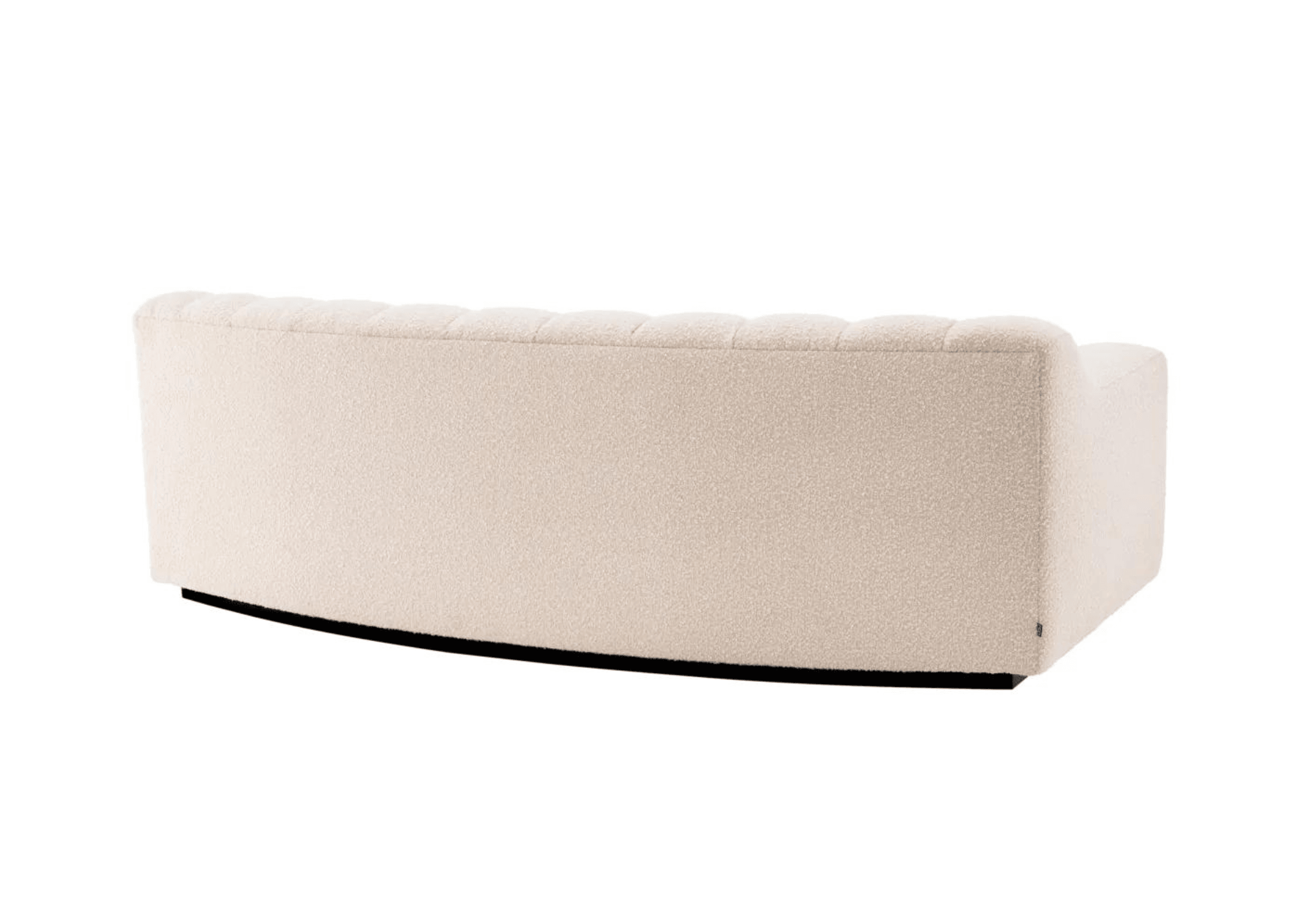 Sofa w tkaninie boucle KELLY kremowy Eichholtz Eye on Design